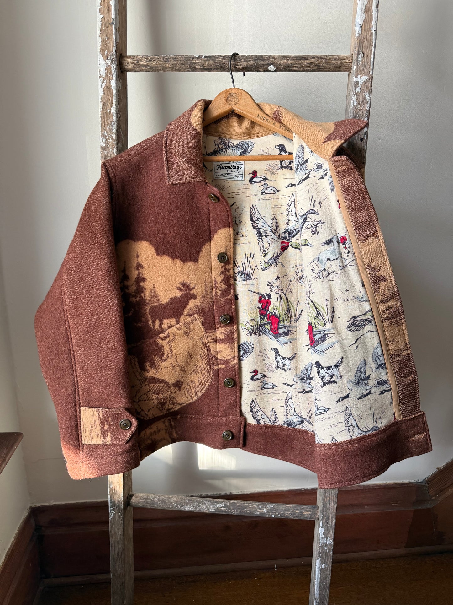 Wool Moose Jacket [S]