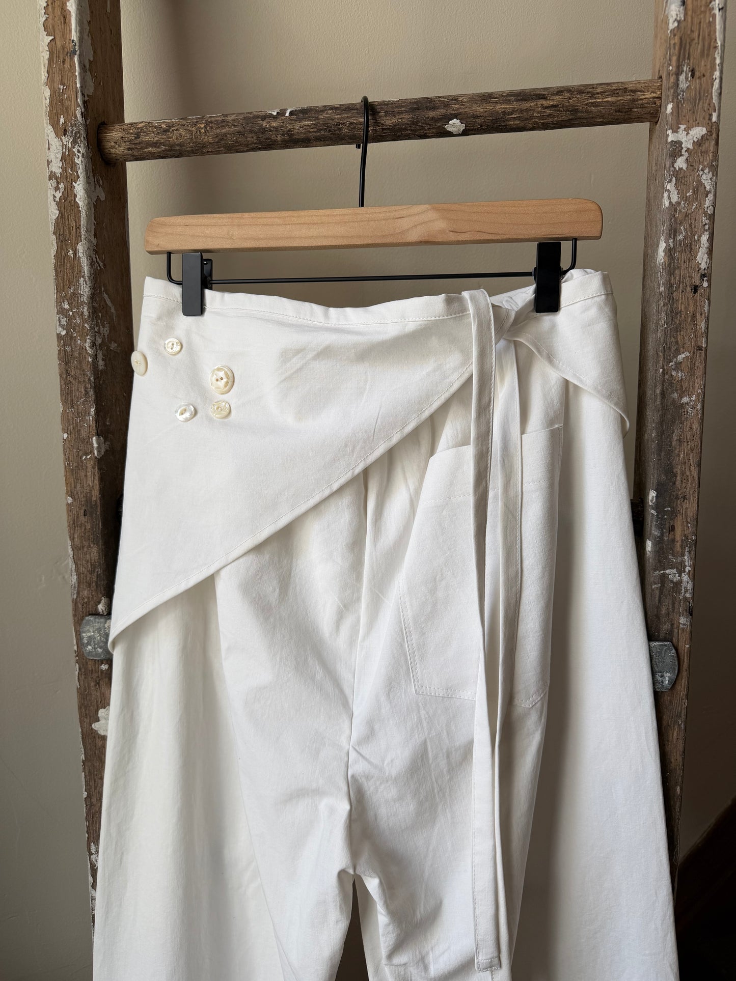 Double Crochet Hem Bloomer Pants w/ Apron [M/L]