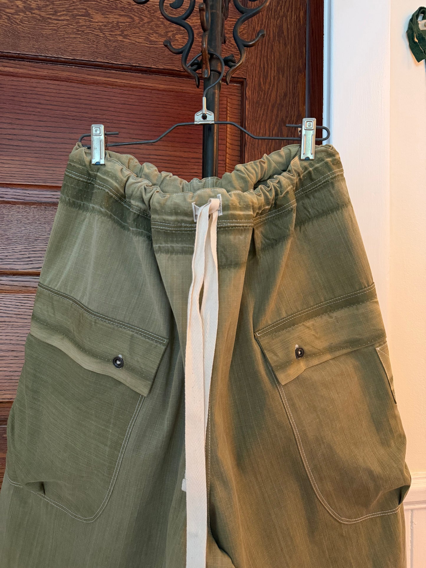 Olive Ripstop Culottes [L]