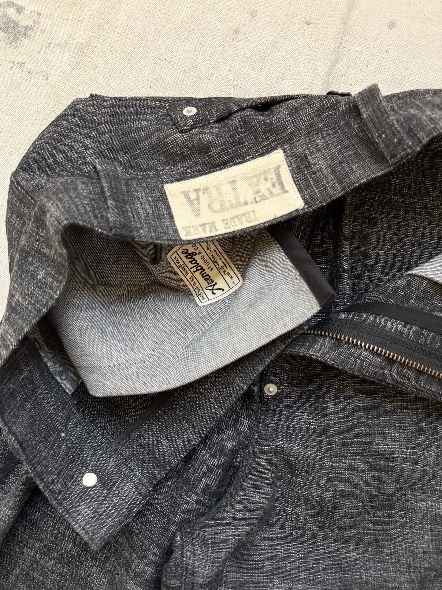 Slub Denim Buckleback Friskos [34x32]