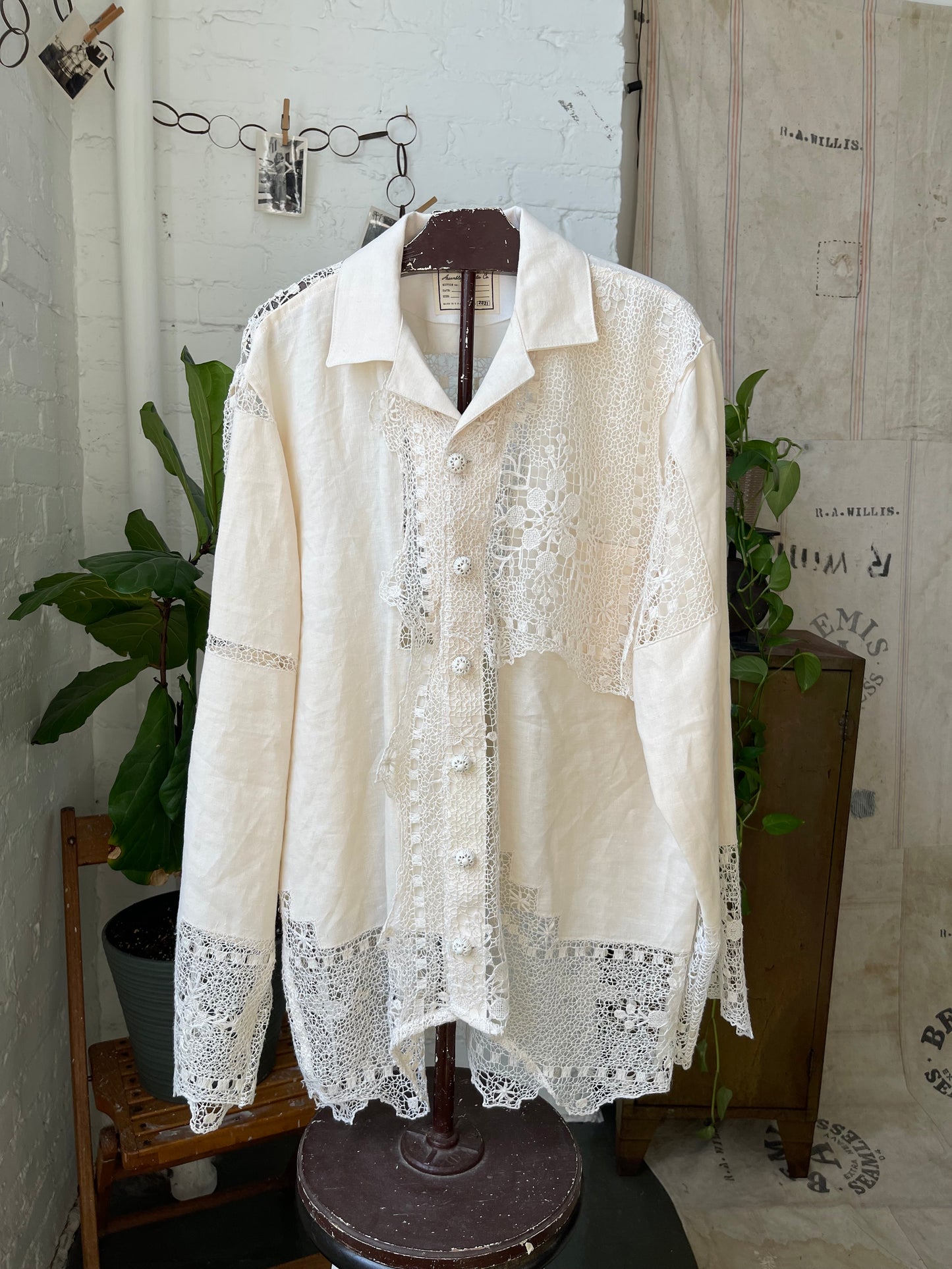 Heirloom Linen Shirt [L]