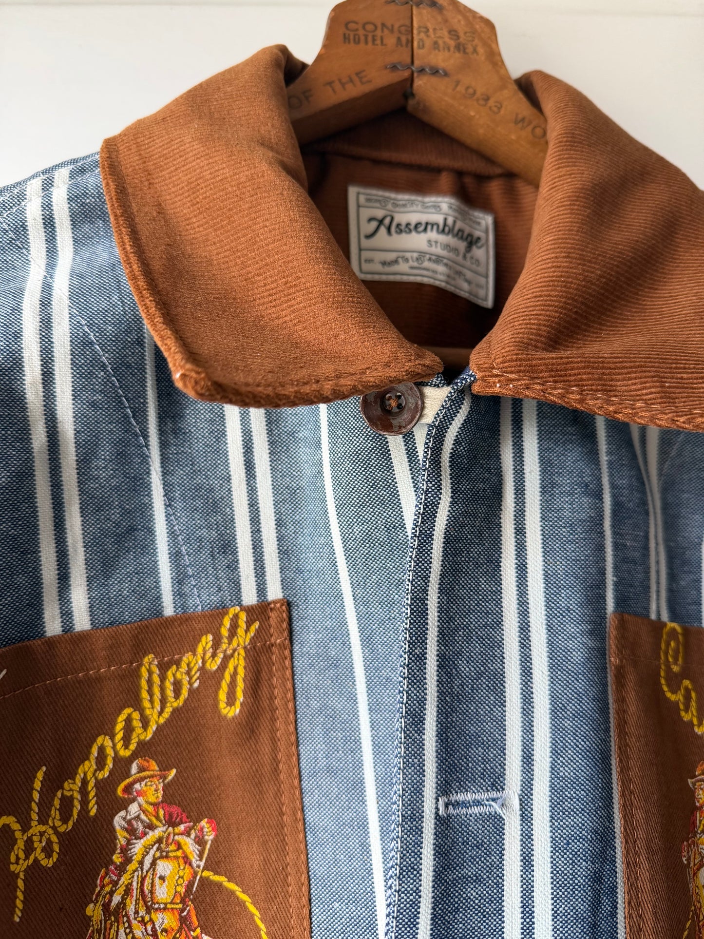 Striped Hopalong Cassidy Jacket [XS/S]