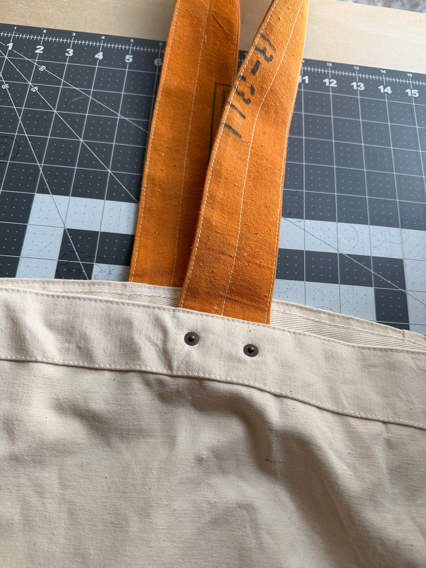 Monument Feed Sack Newspaper Bag