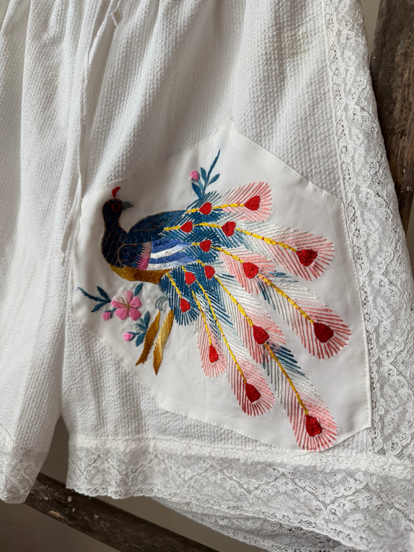 Peacock Lace Bloomer Shorts [S]