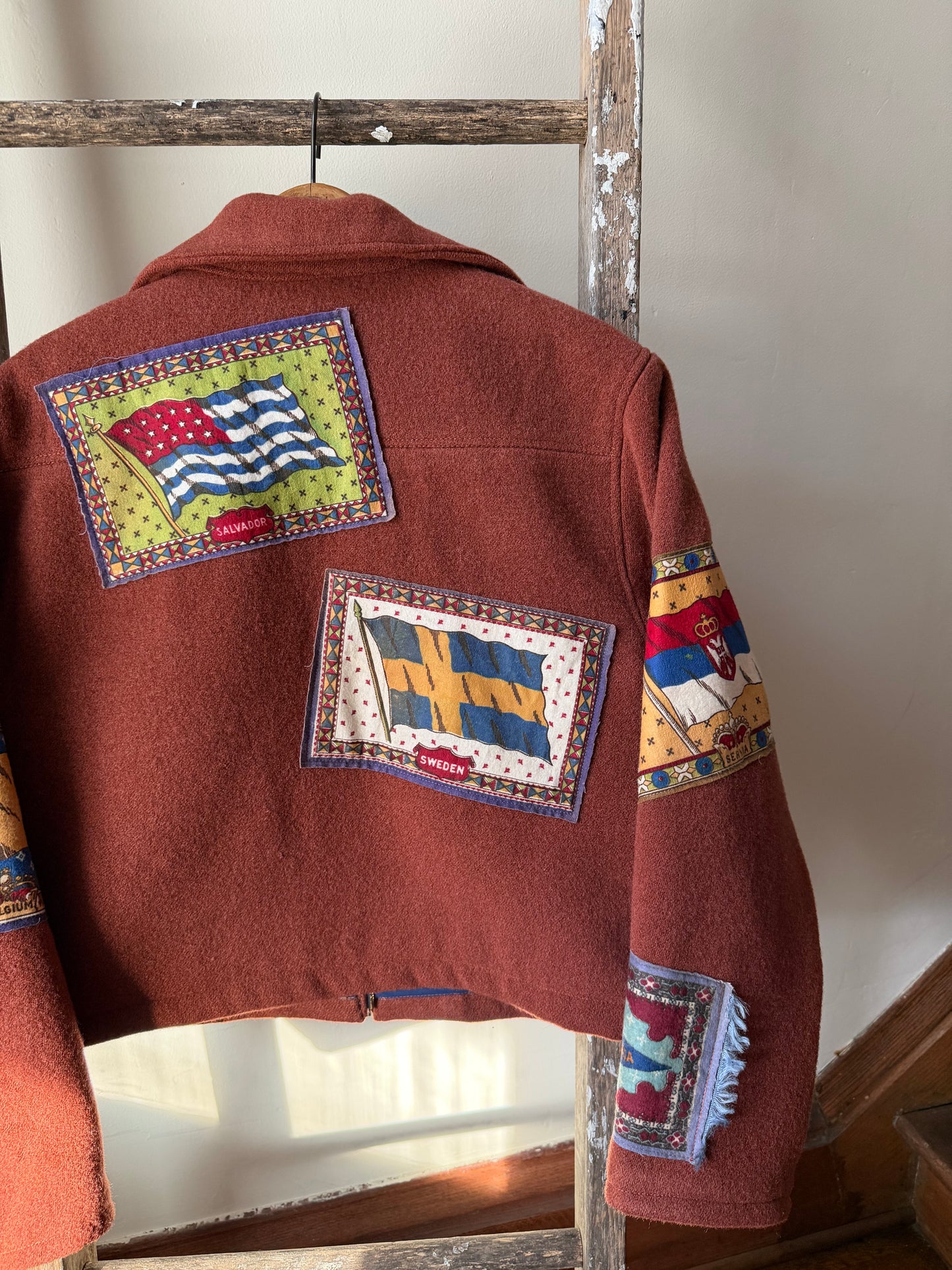 Traveler Postcard Wool Jacket [S]