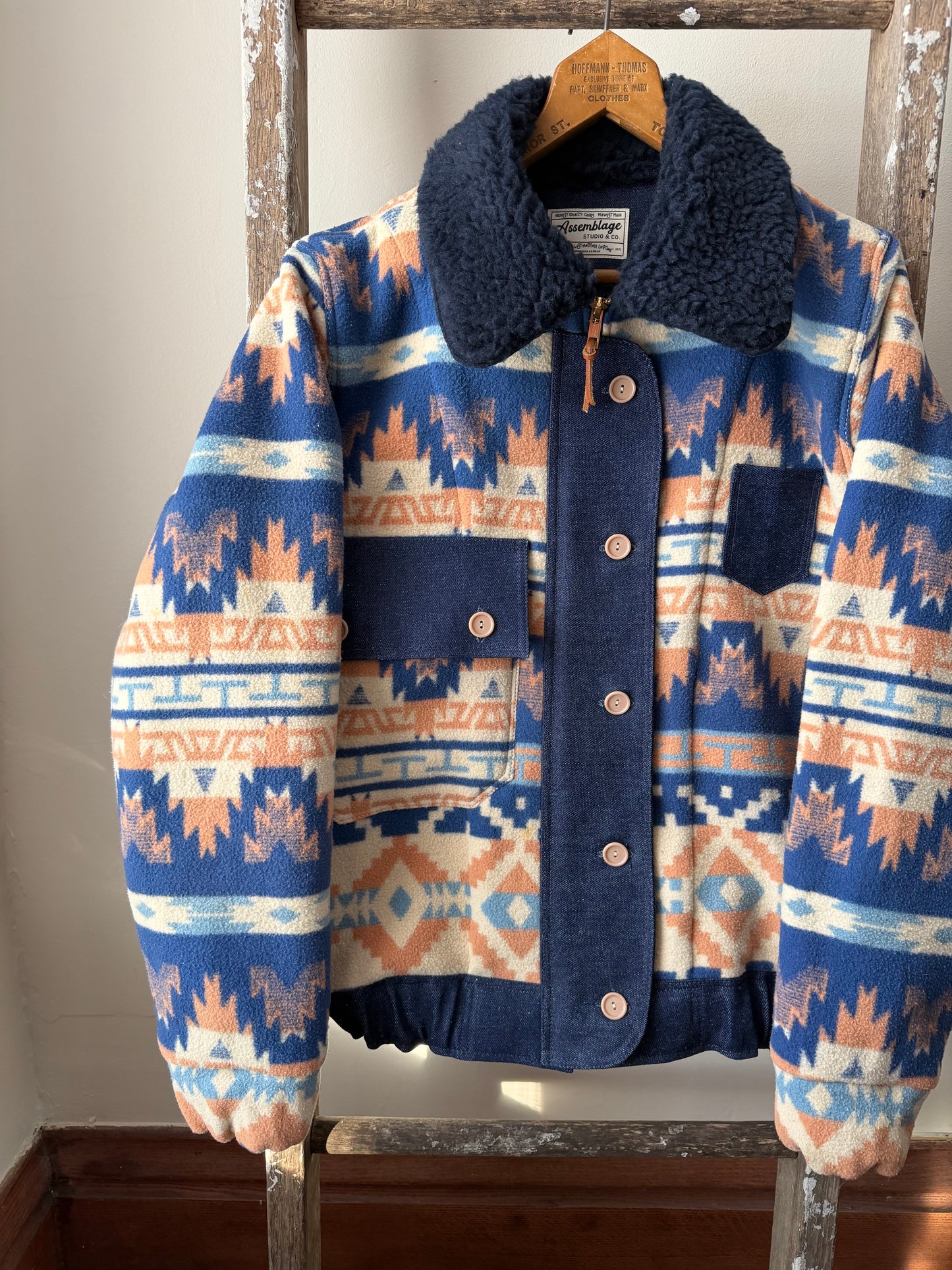 Camp Blanket & Denim Jacket [S]