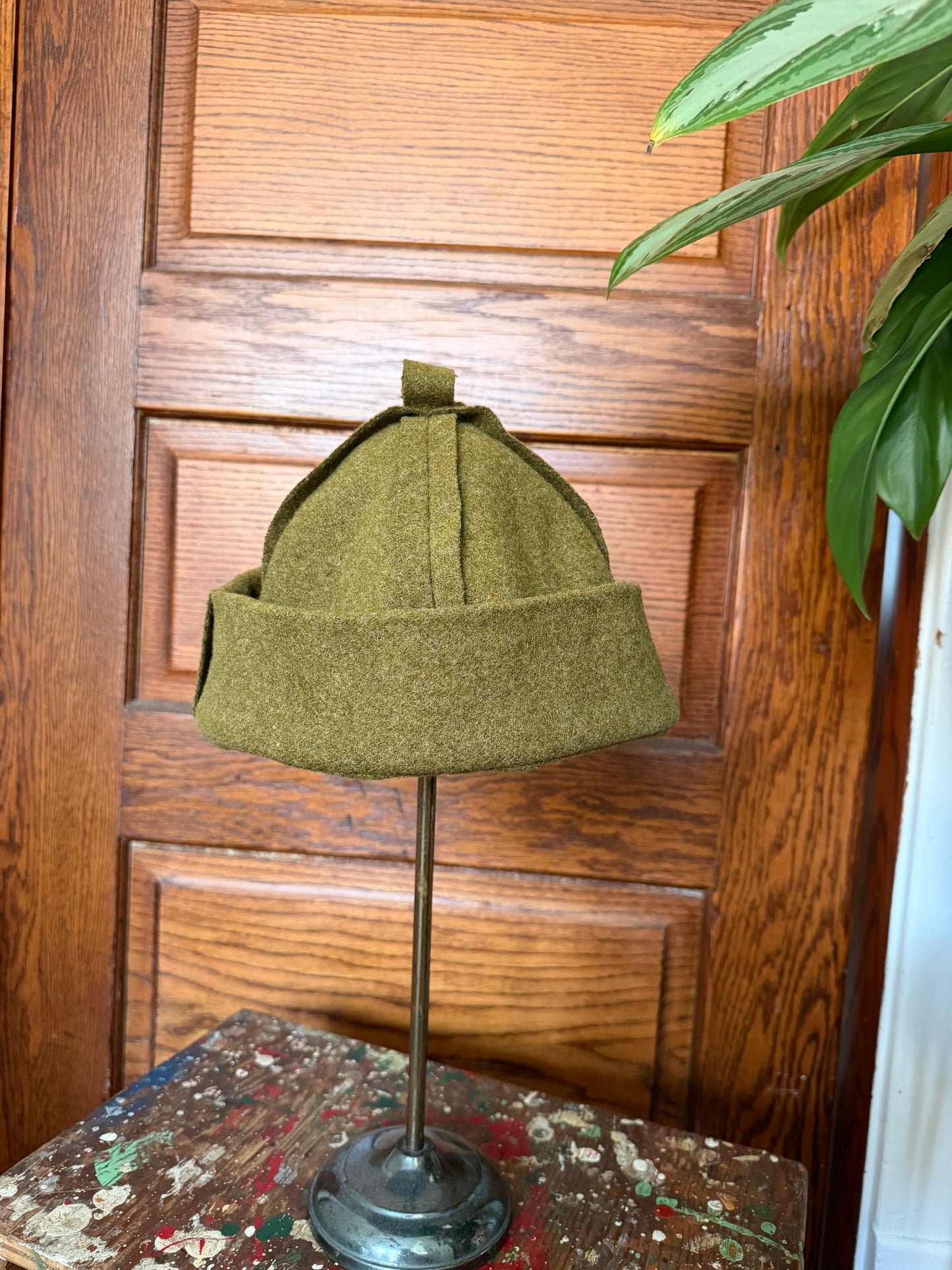 Olive Military Watch Cap [M/L]