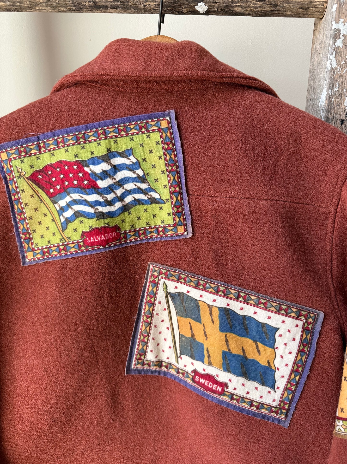 Traveler Postcard Wool Jacket [S]