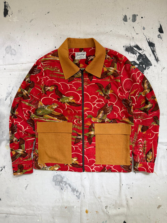 Red Duck Hunting Zip Up Jacket [L]