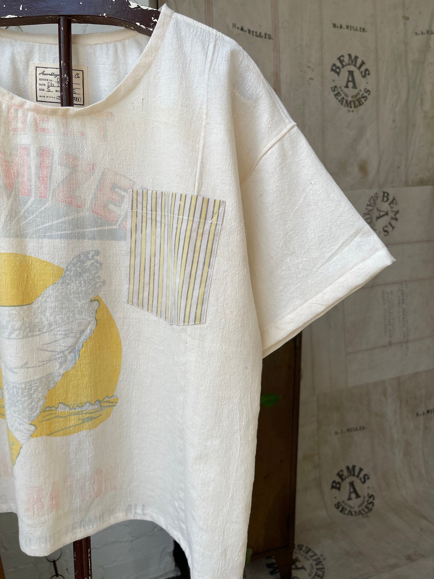 Sunshine Feedsack Tee [S]