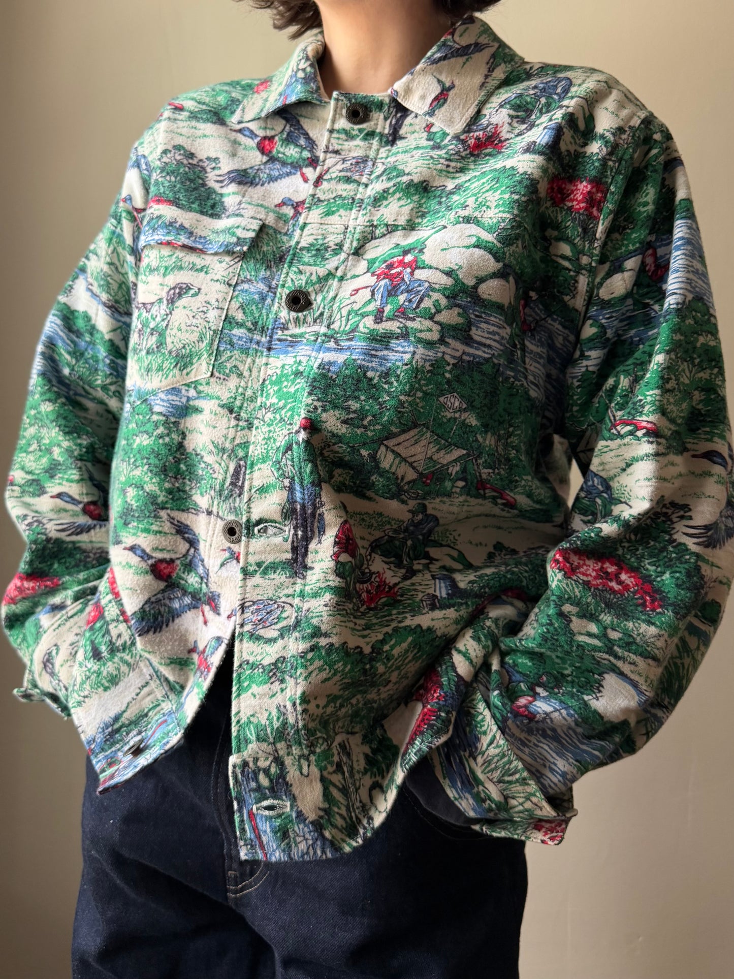 Camping Hunters Buckle Back Jacket [M]