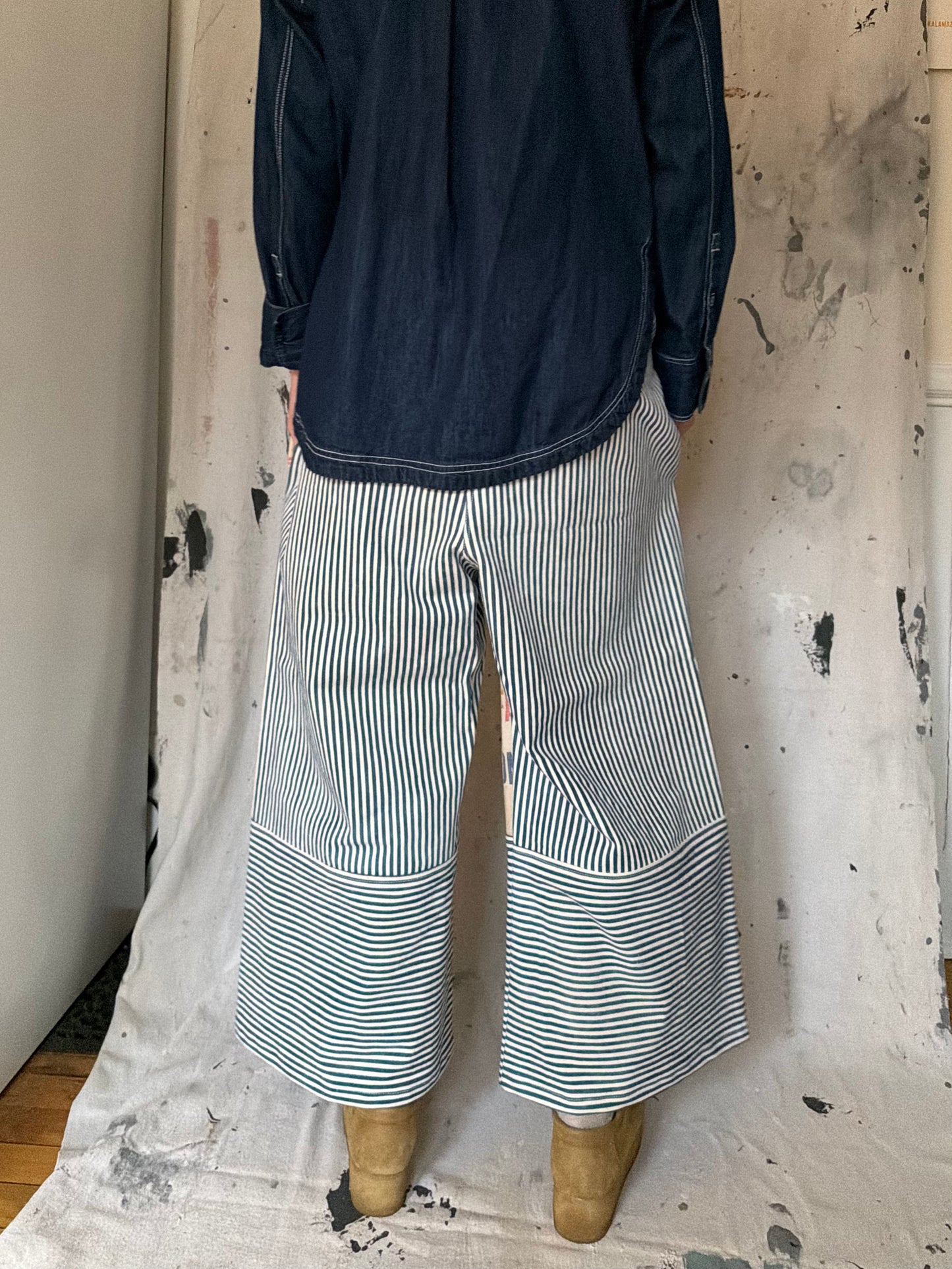 Blue Ribbon Feedsack Pants [M]