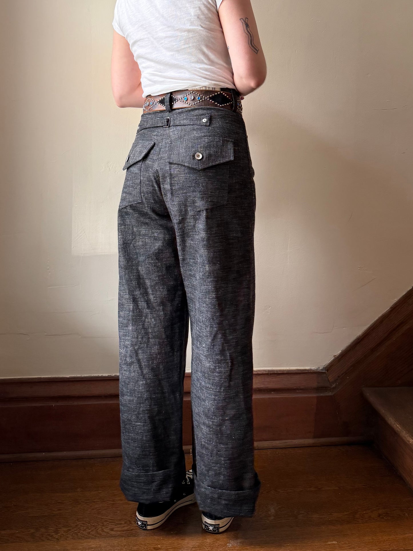Slub Denim Buckleback Friskos [30x31]