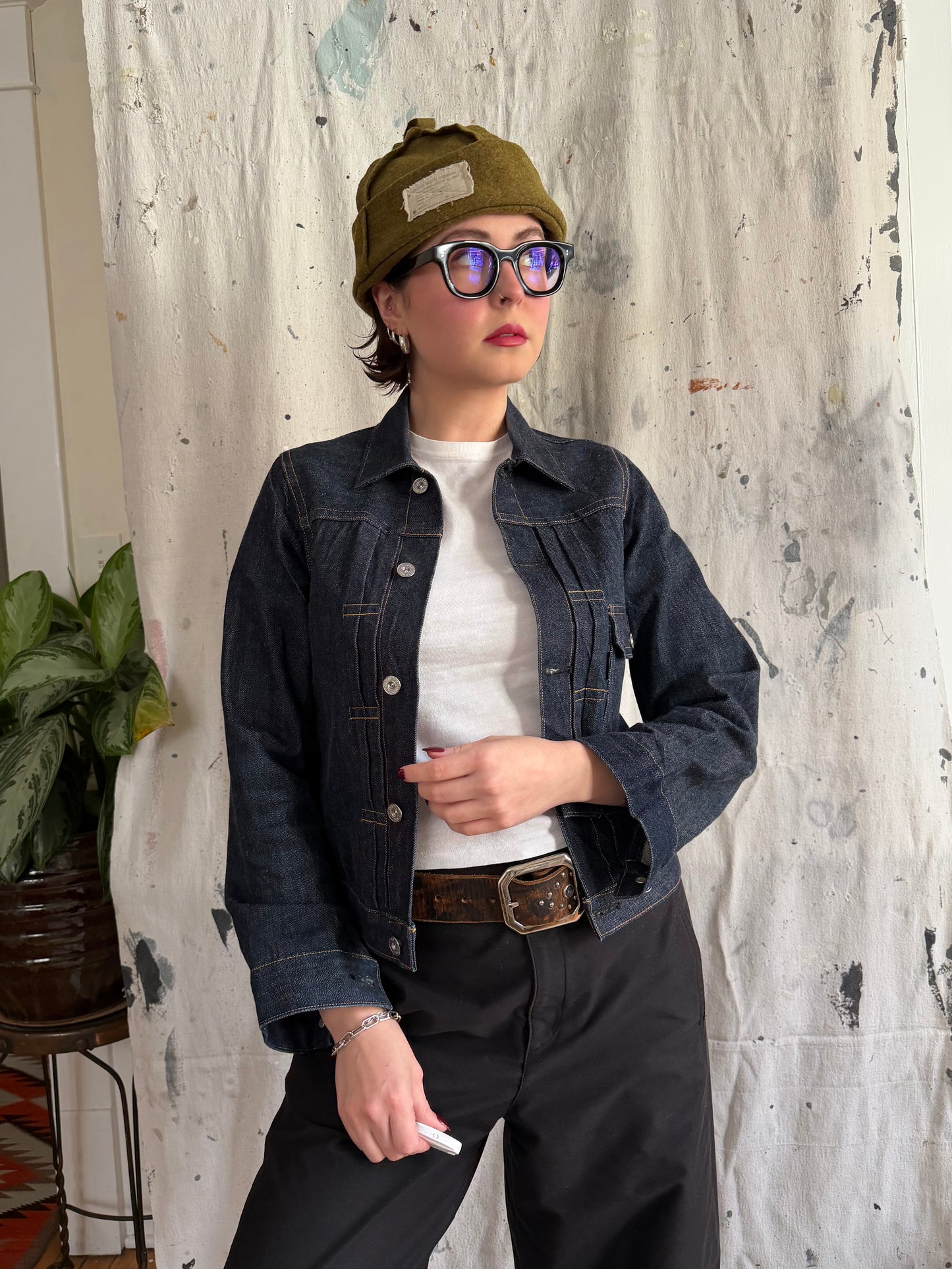 Olive Military Watch Cap [M/L]