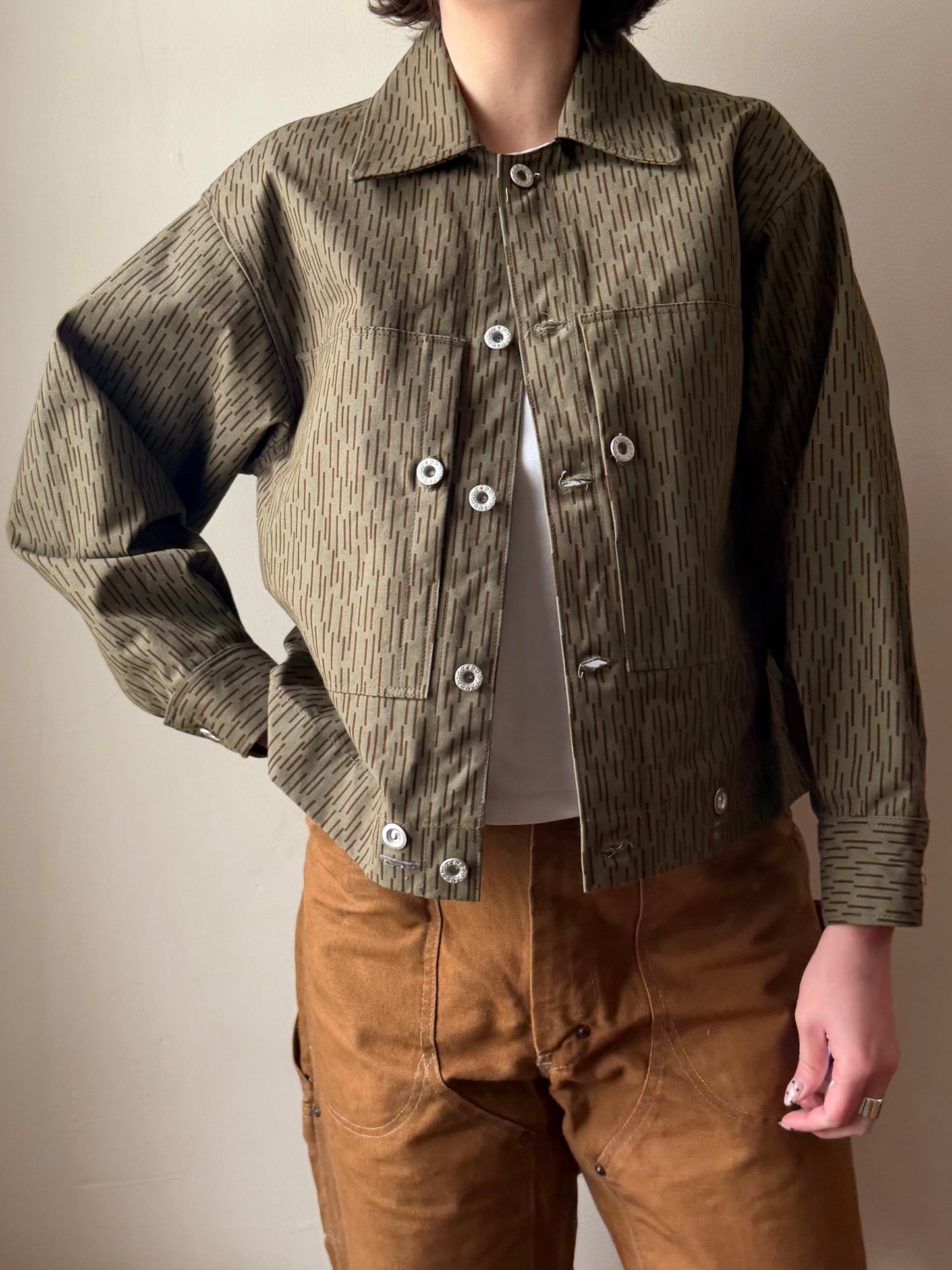 Rain Camo Hunting Jacket [S]
