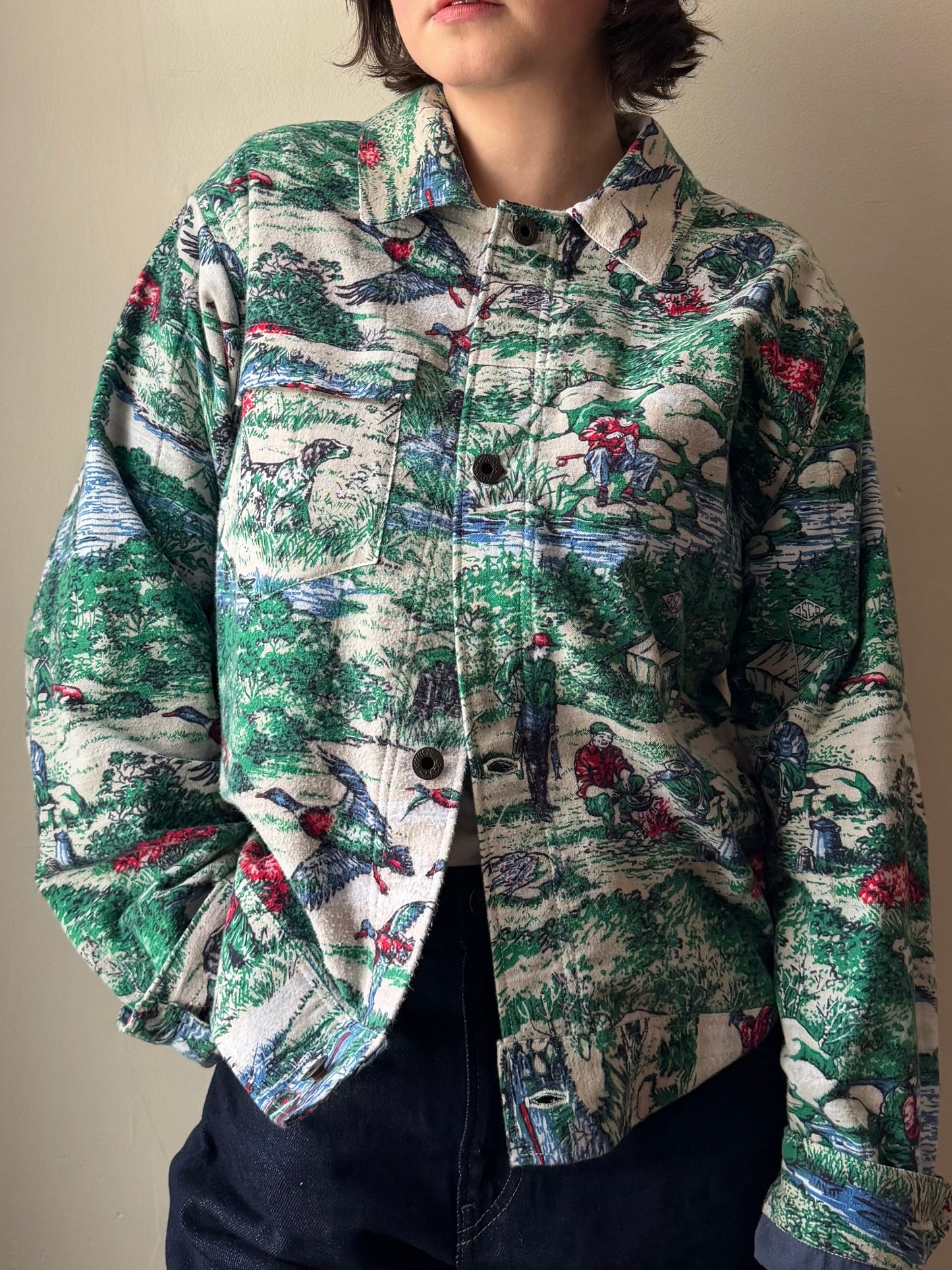Camping Hunters Buckle Back Jacket [M]