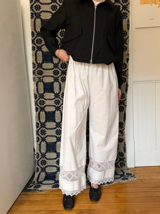 Double Crochet Hem Bloomer Pants [L]