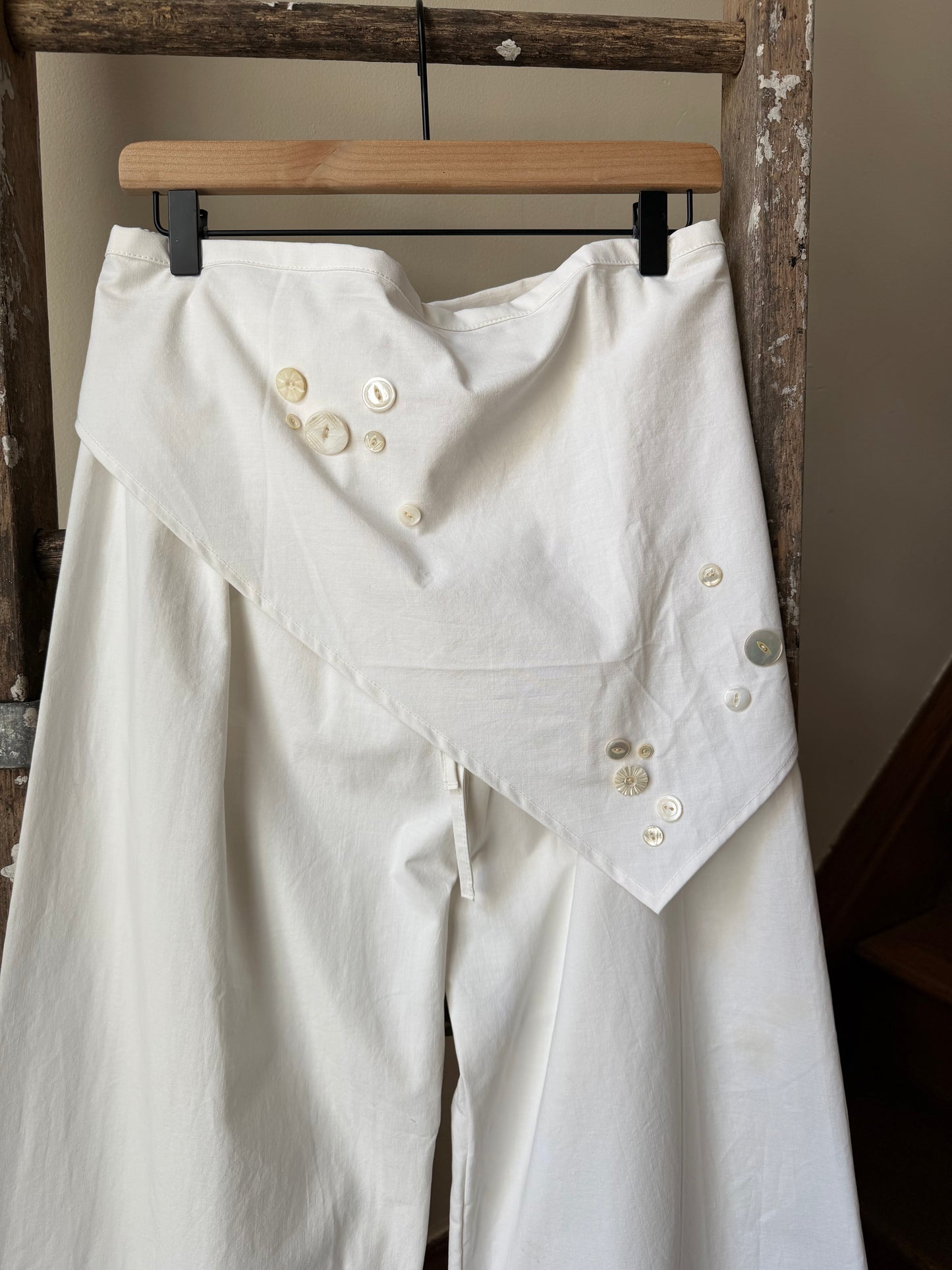 Double Crochet Hem Bloomer Pants w/ Apron [M/L]
