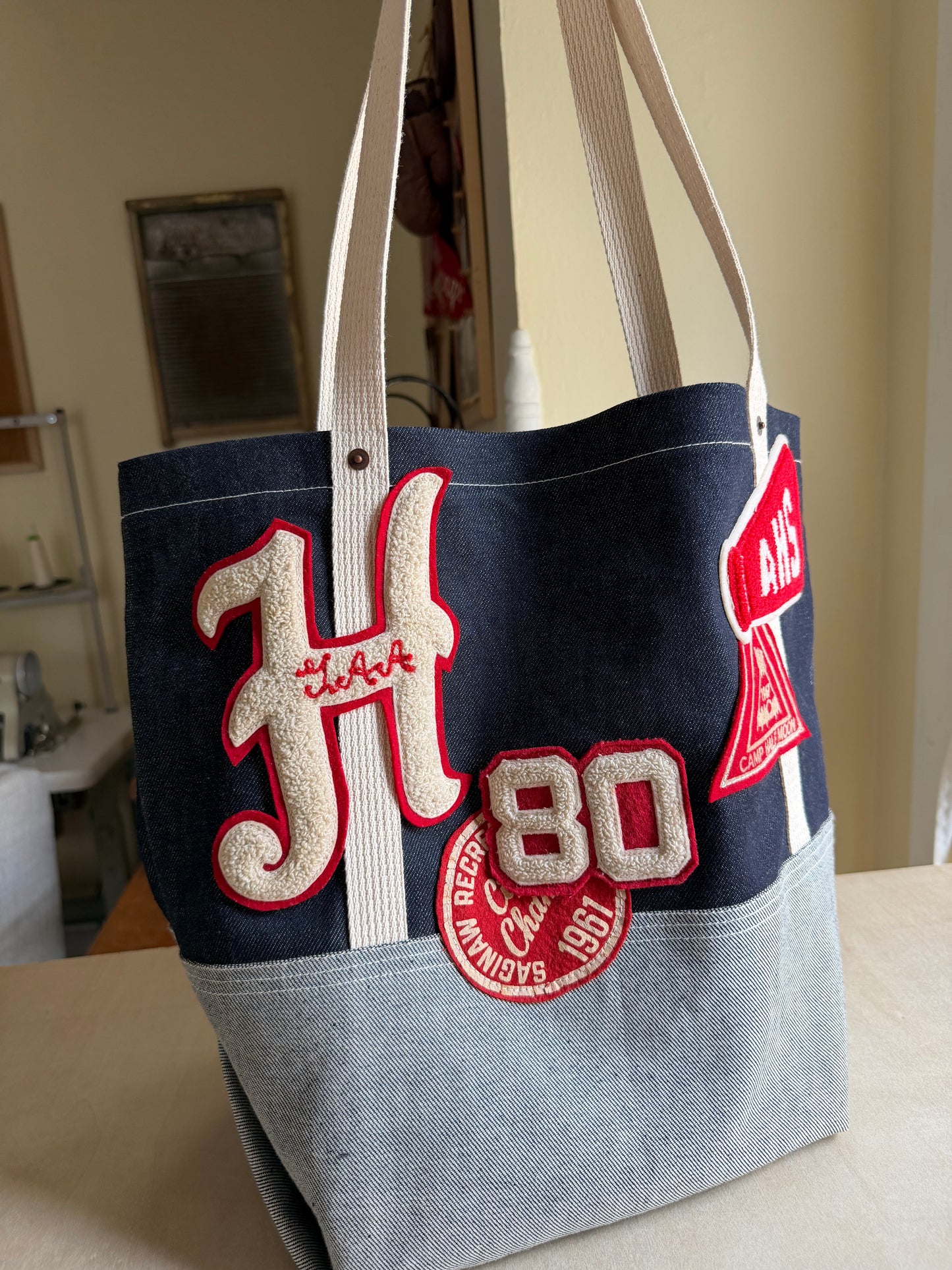 Camper's Carryall Denim Tote