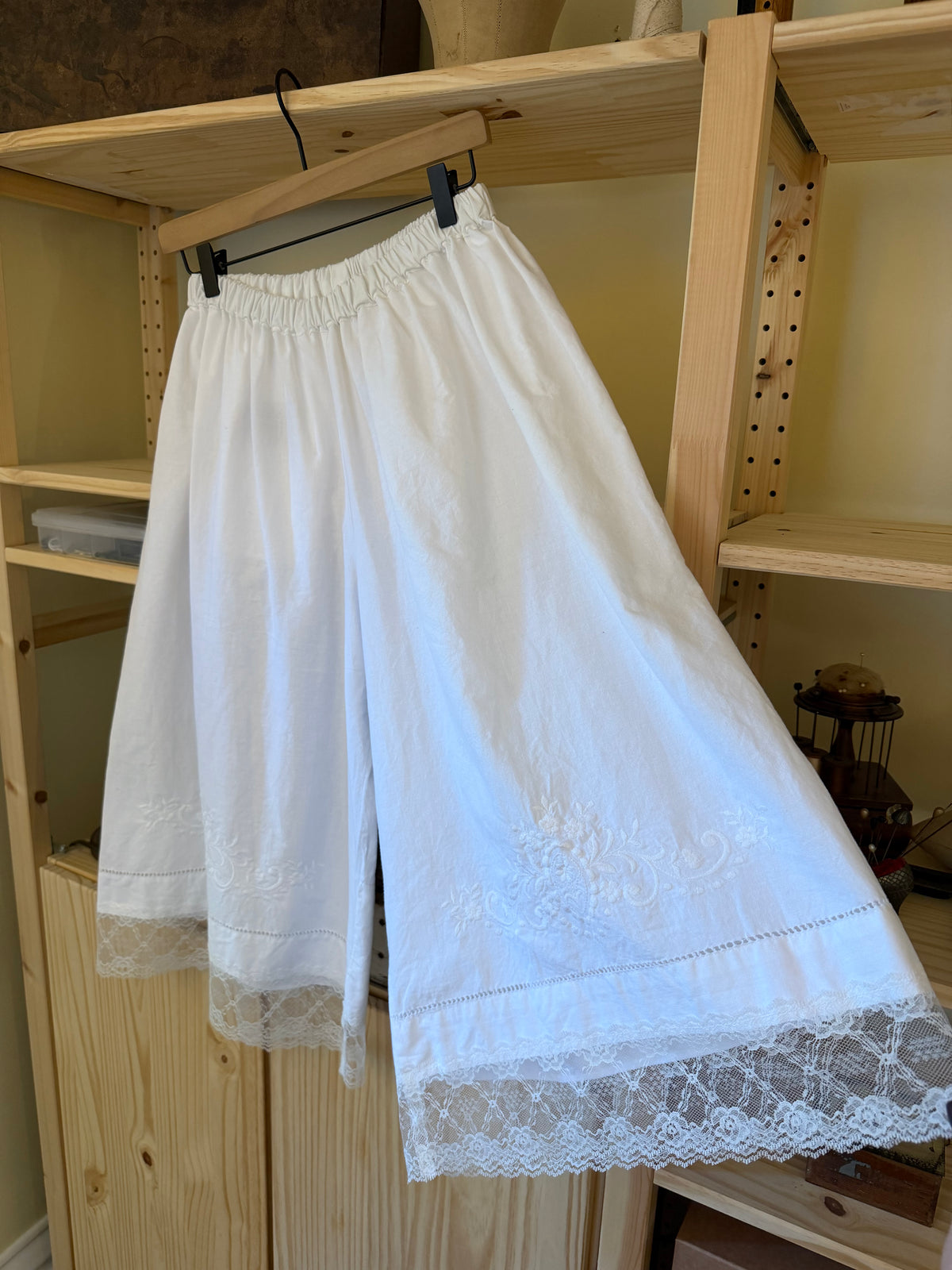 Pillowcase Bloomers with Lace Hem [OS]