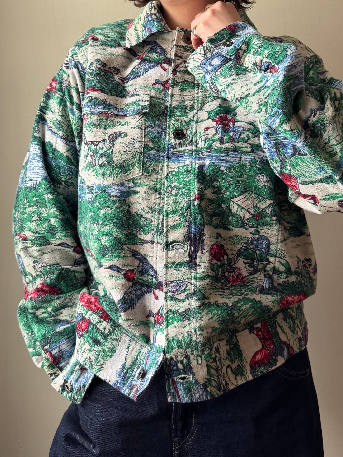 Camping Hunters Buckle Back Jacket [M]