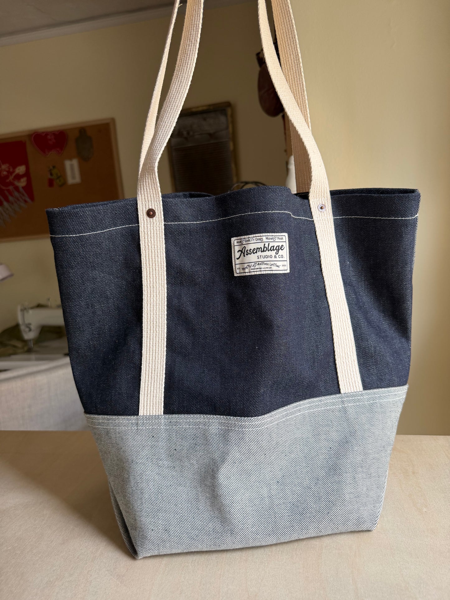 Camper's Carryall Denim Tote