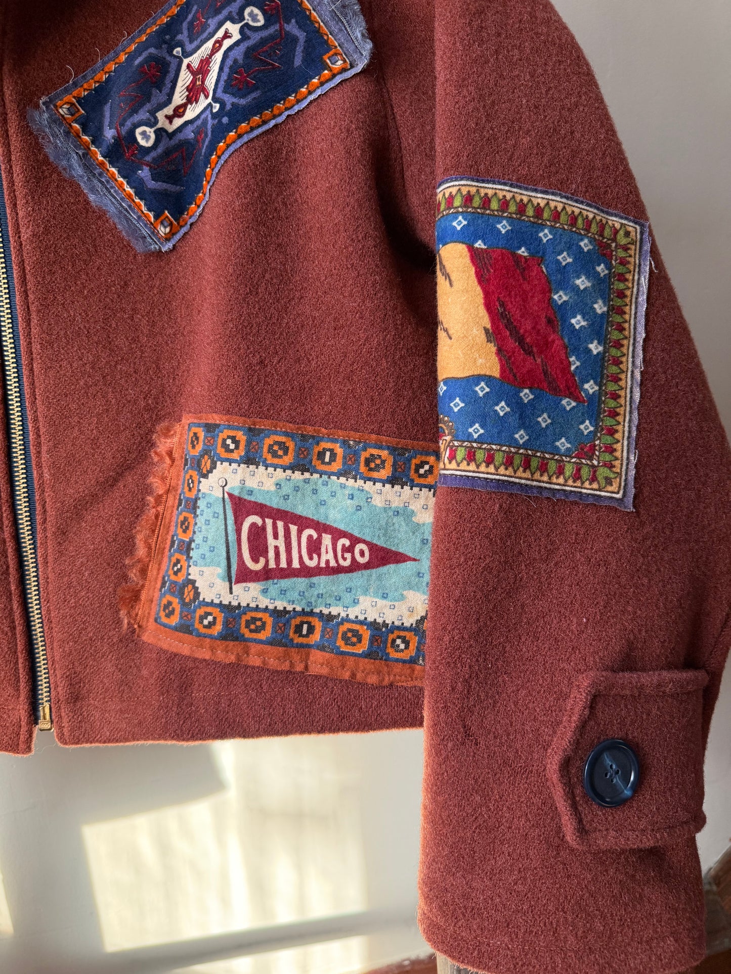 Traveler Postcard Wool Jacket [S]