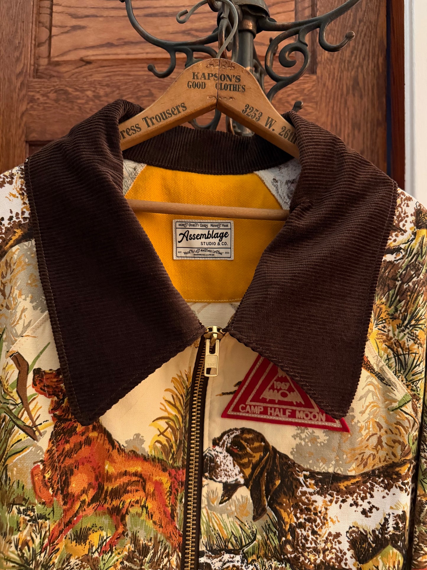 Hunting Dog Raglan Swing Jacket [M]