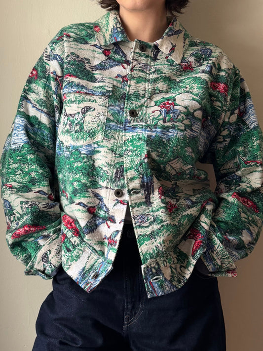 Camping Hunters Buckle Back Jacket [M]