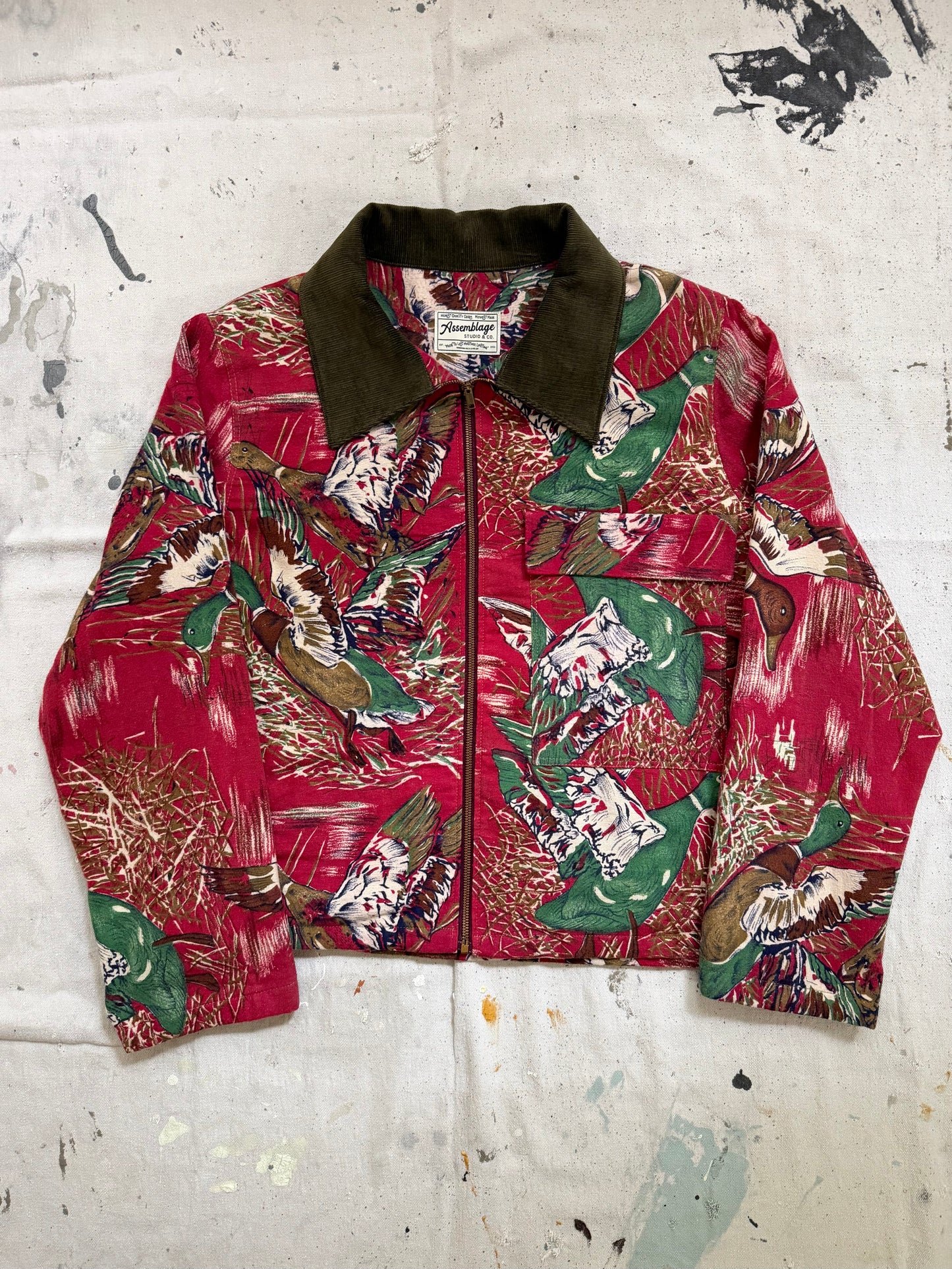 Maroon Mallard Jacket [S/M]