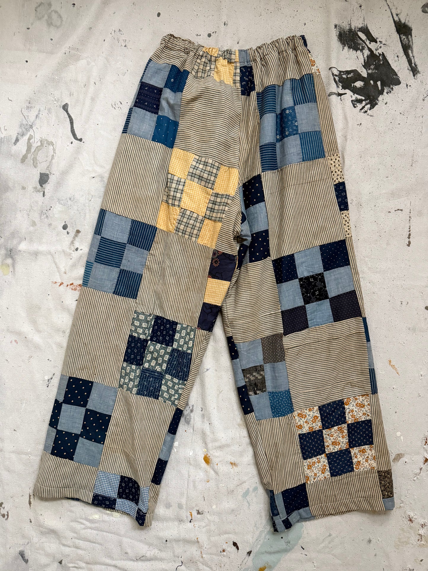 Calico Quilt Topper Pants [M]