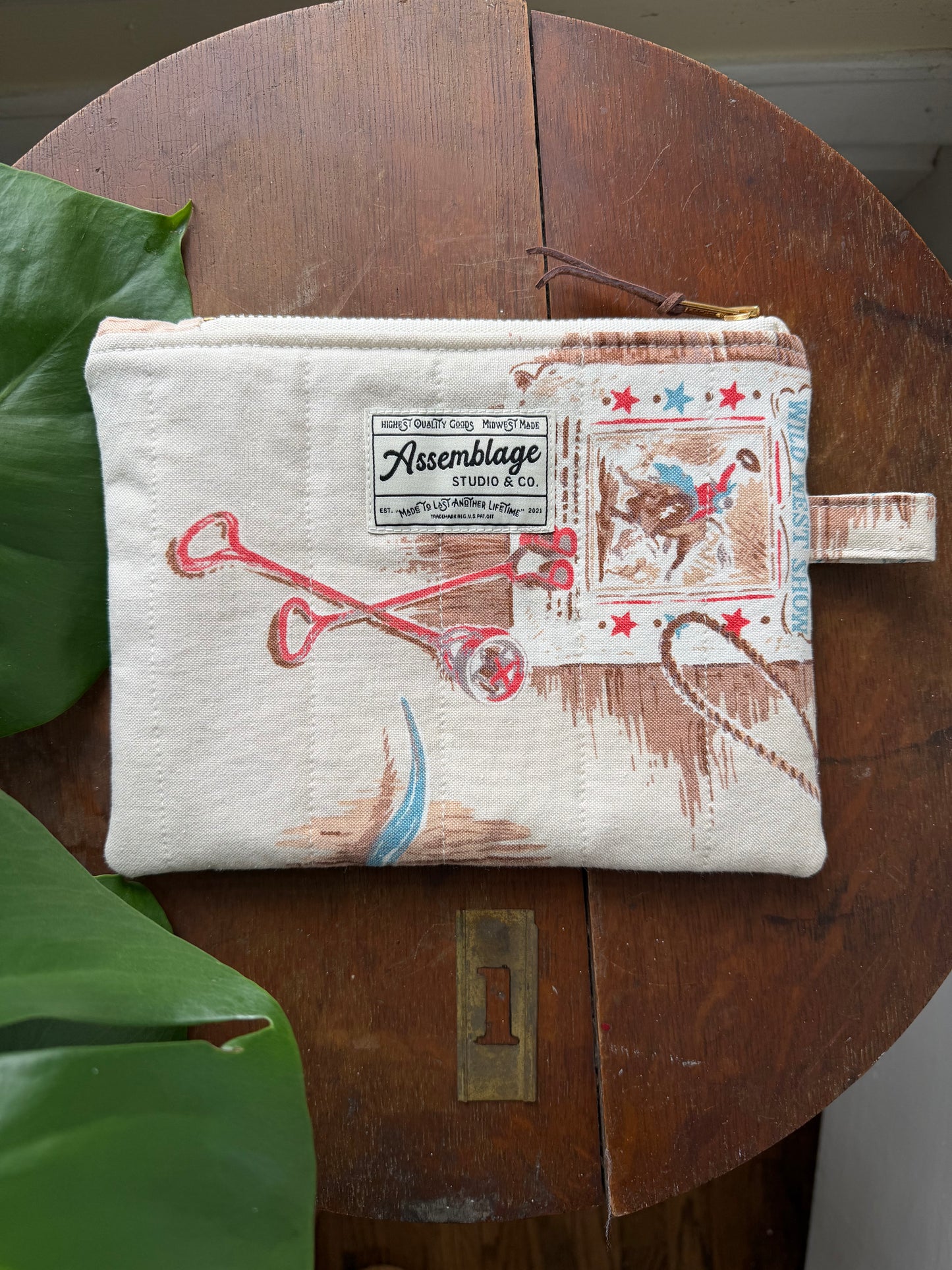 Wild West Zipper Pouches