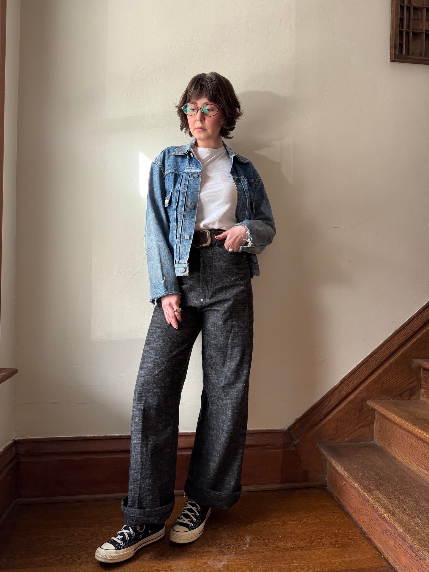 Slub Denim Buckleback Friskos [30x31]