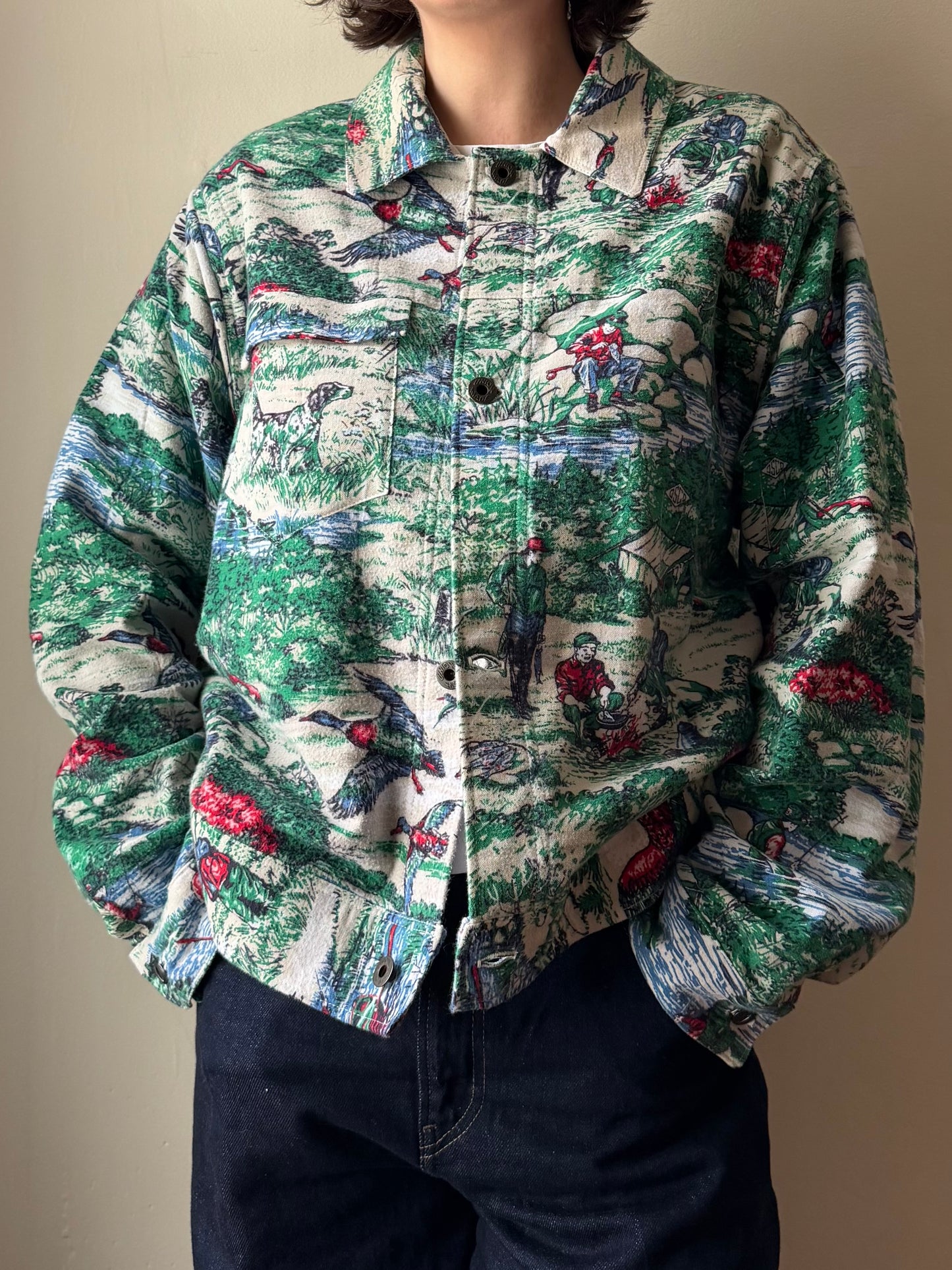 Camping Hunters Buckle Back Jacket [M]