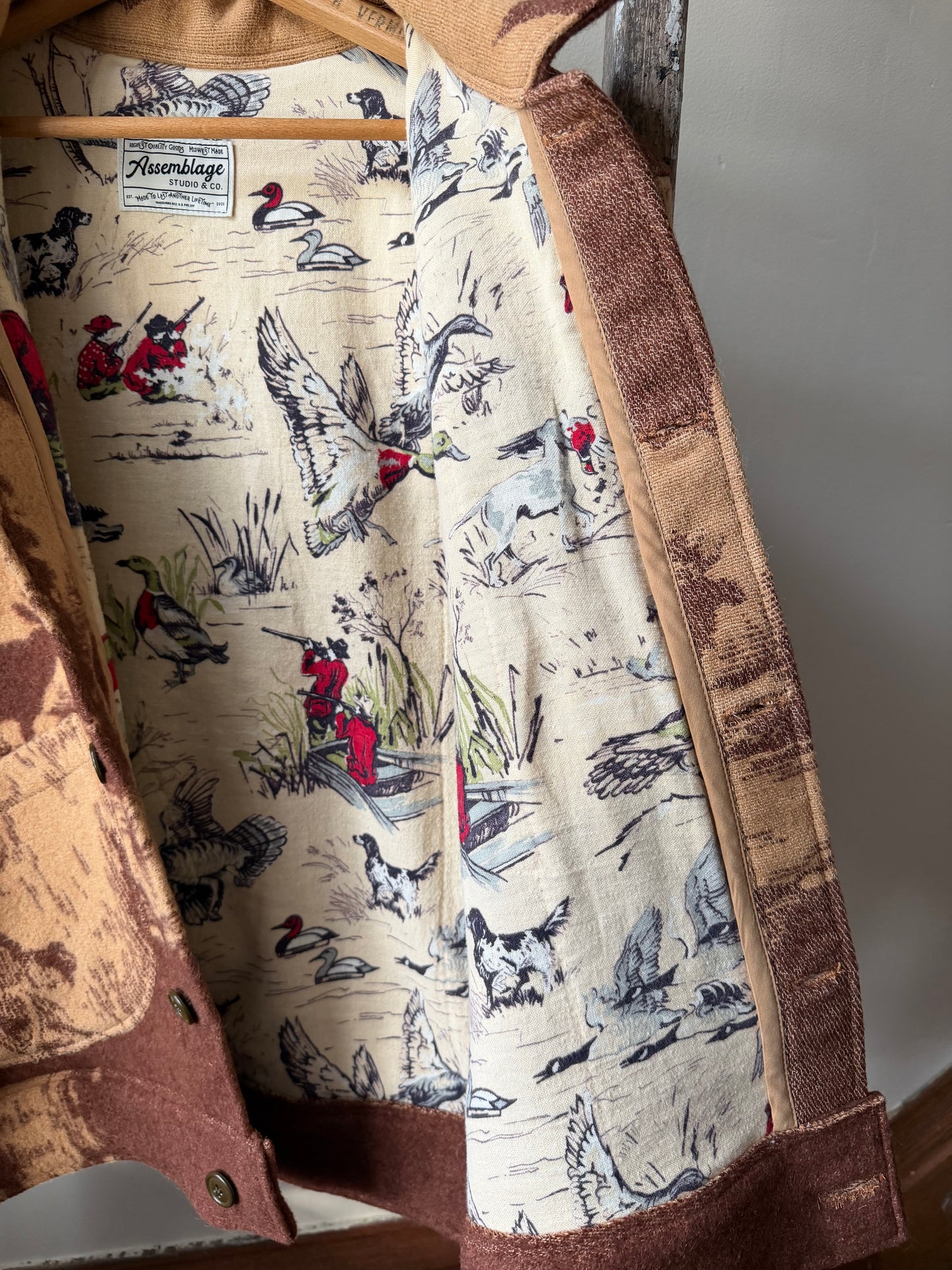 Wool Moose Jacket [S]