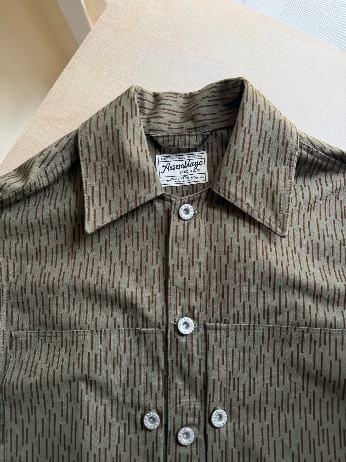 Rain Camo Hunting Jacket [S]
