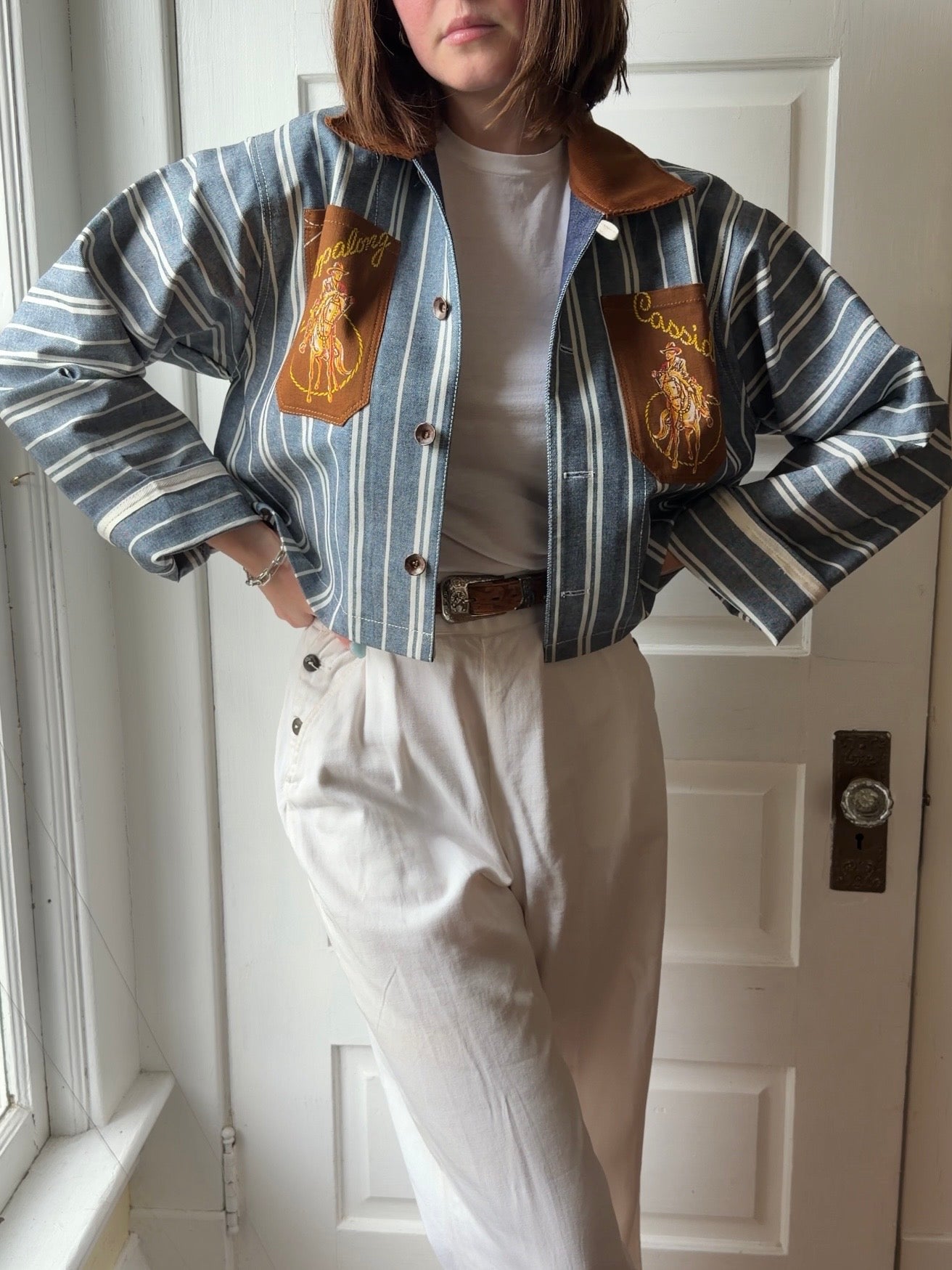 Striped Hopalong Cassidy Jacket [XS/S]