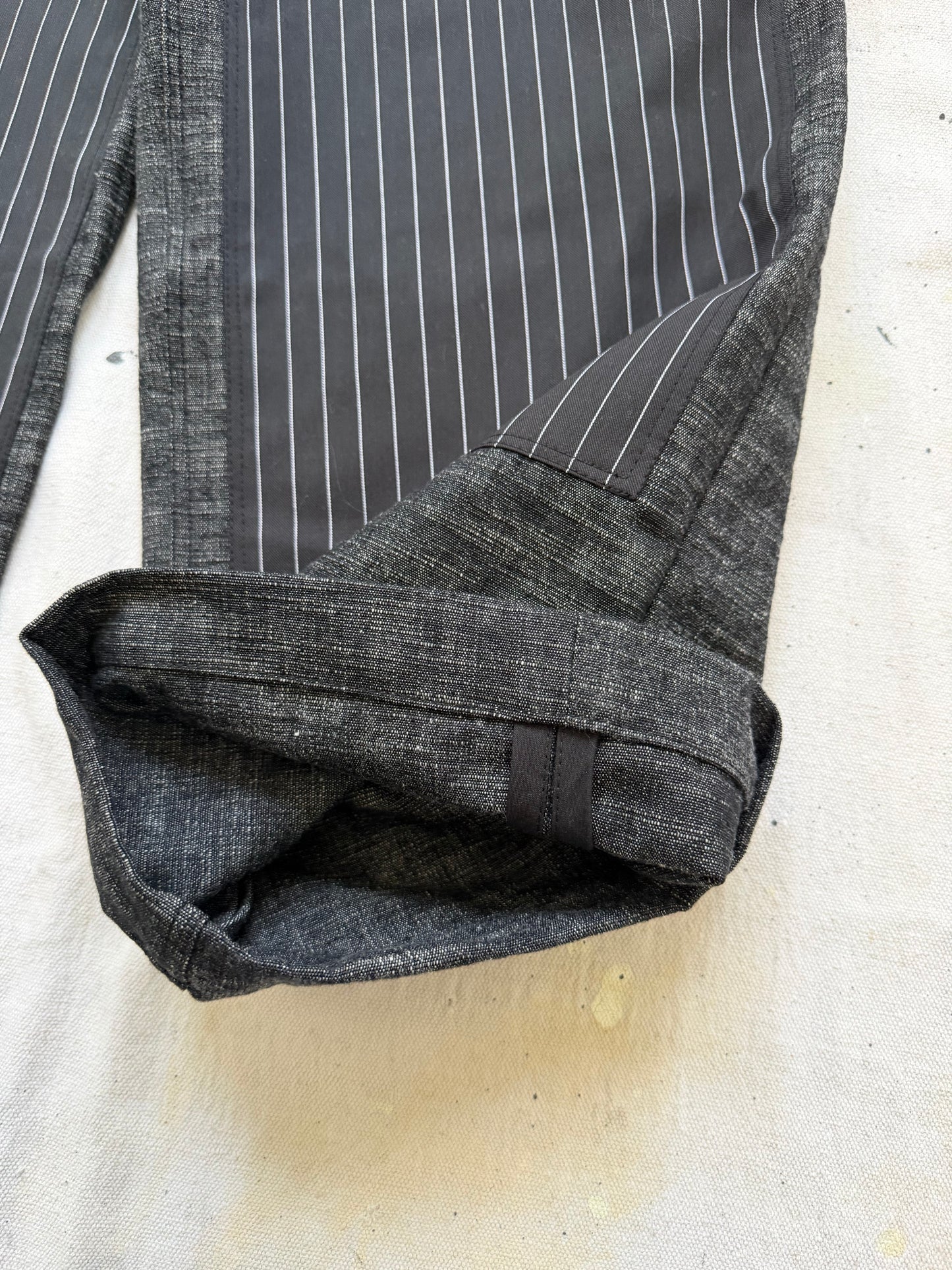 Slub Pinstripe Double Knee Bucklebacks [28 Waist]