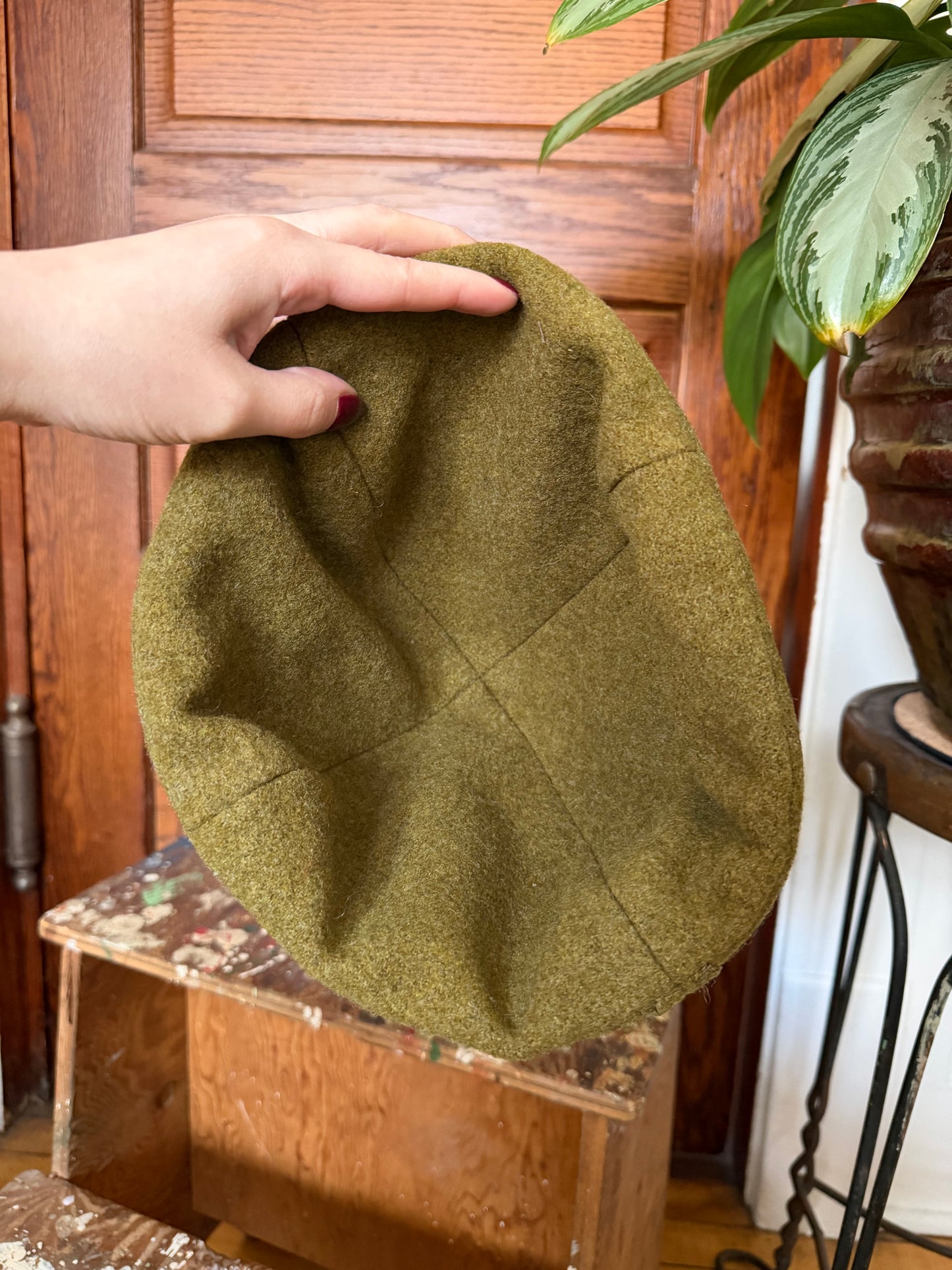 Olive Military Watch Cap [M/L]