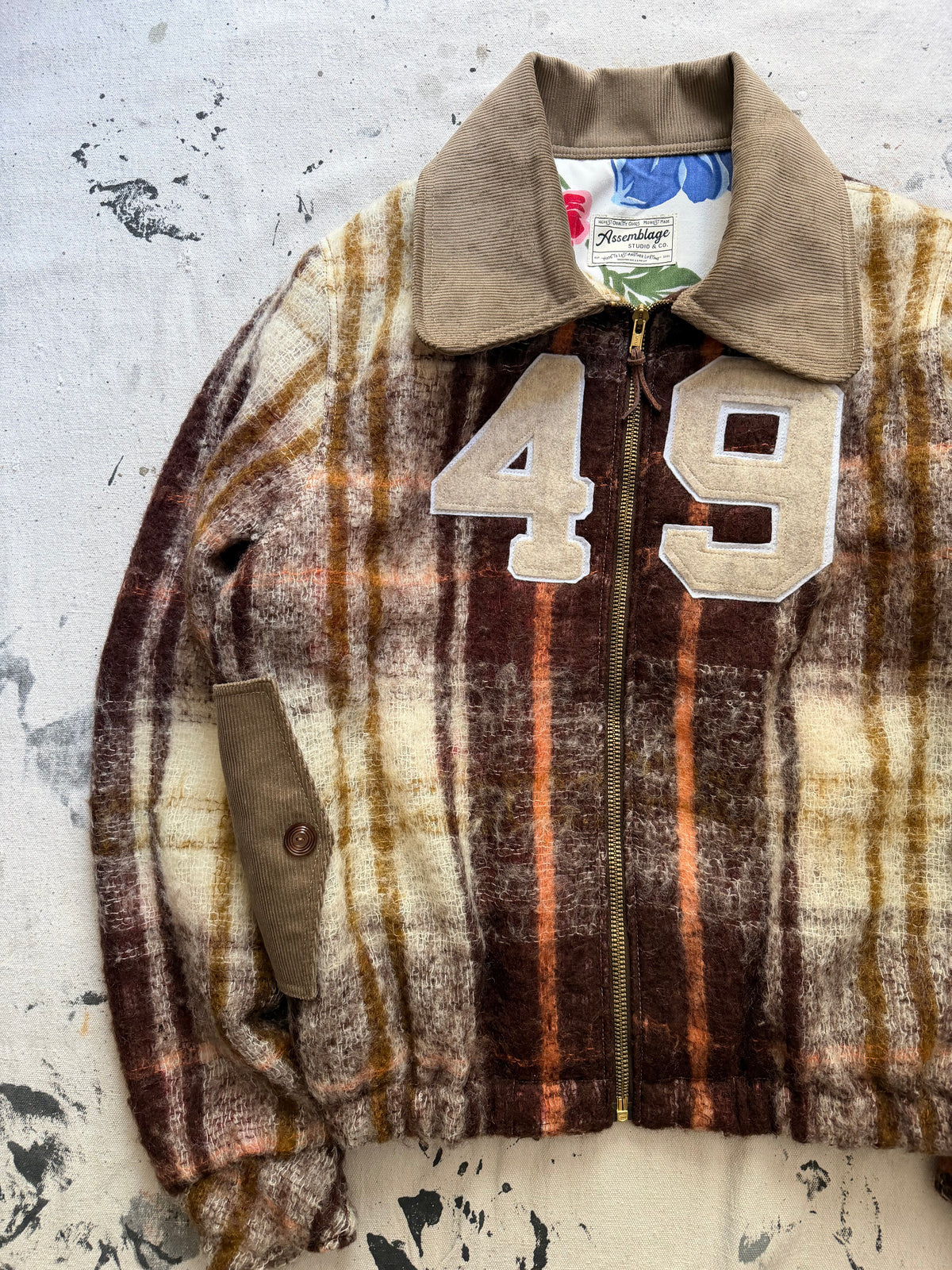 Mohair Varsity Jacket [M]