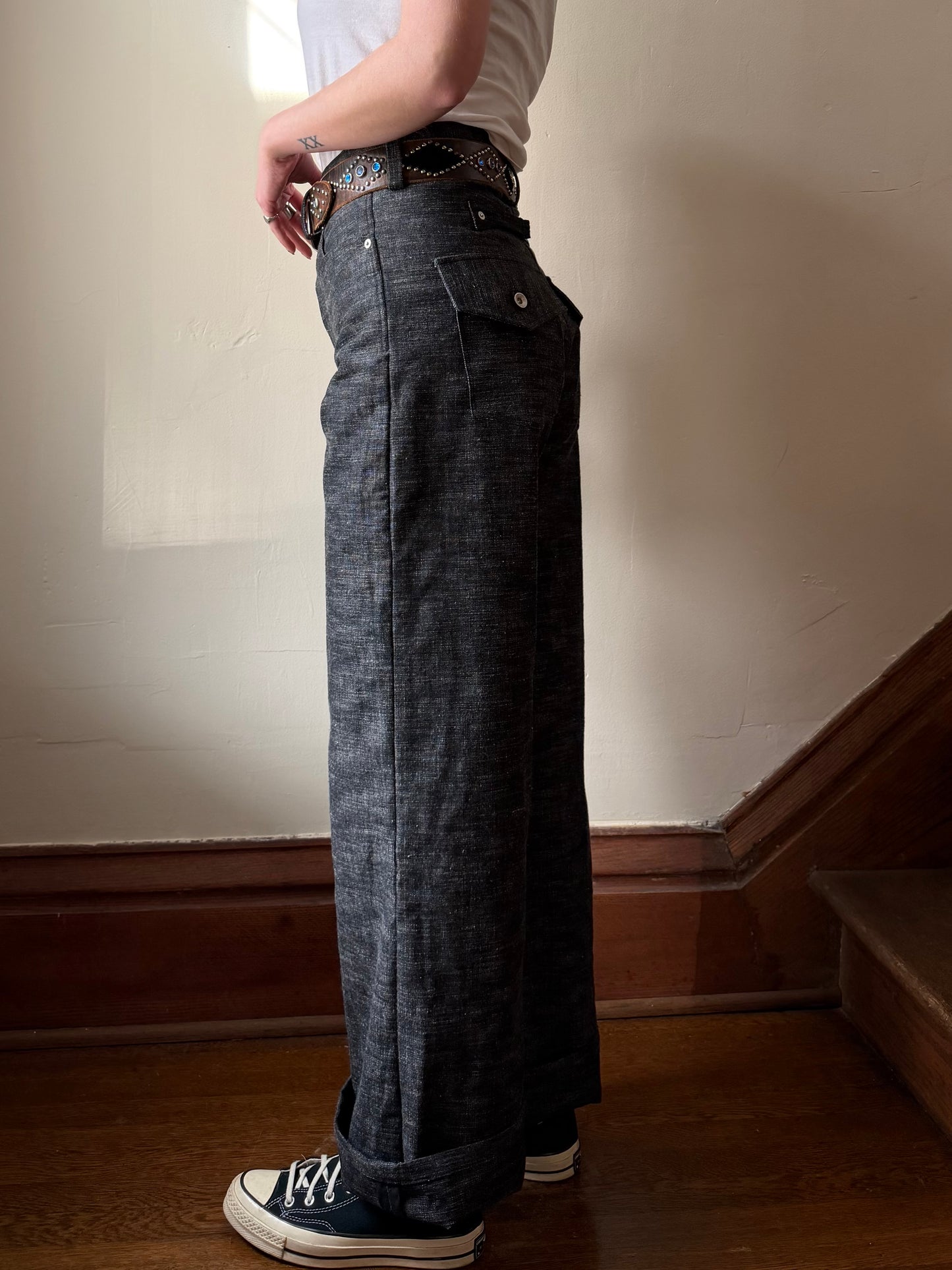 Slub Denim Buckleback Friskos [30x31]
