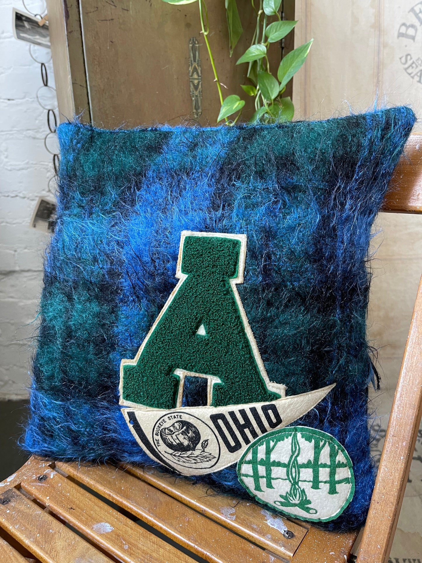 Wool Mohair Camp Pillow