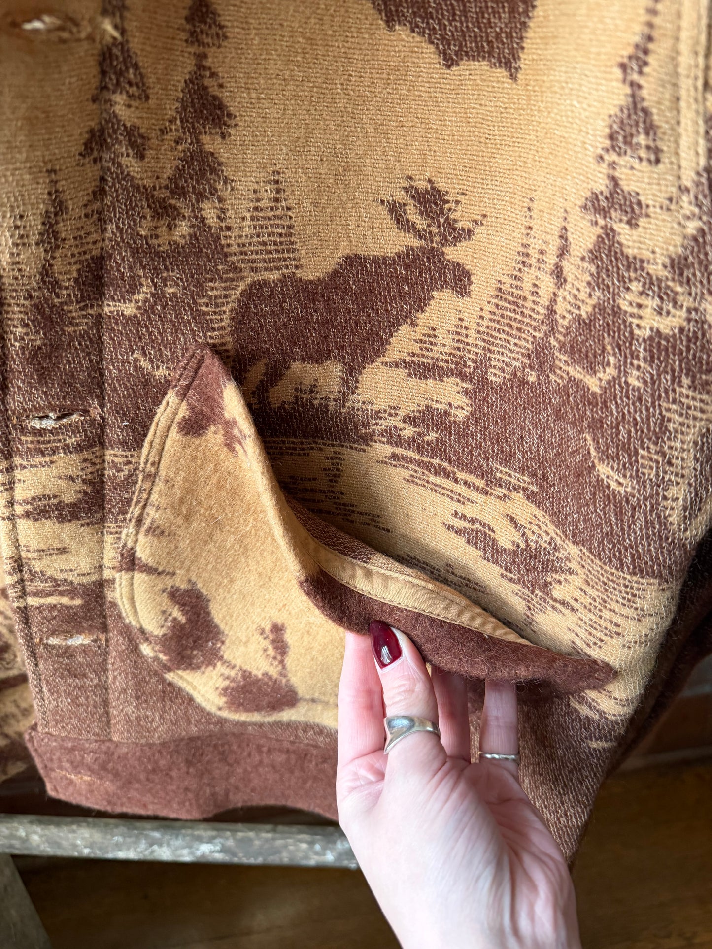 Wool Moose Jacket [S]