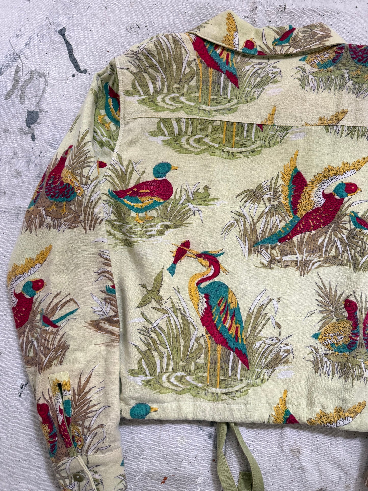 Quail & Heron Zip Up Jacket [M]