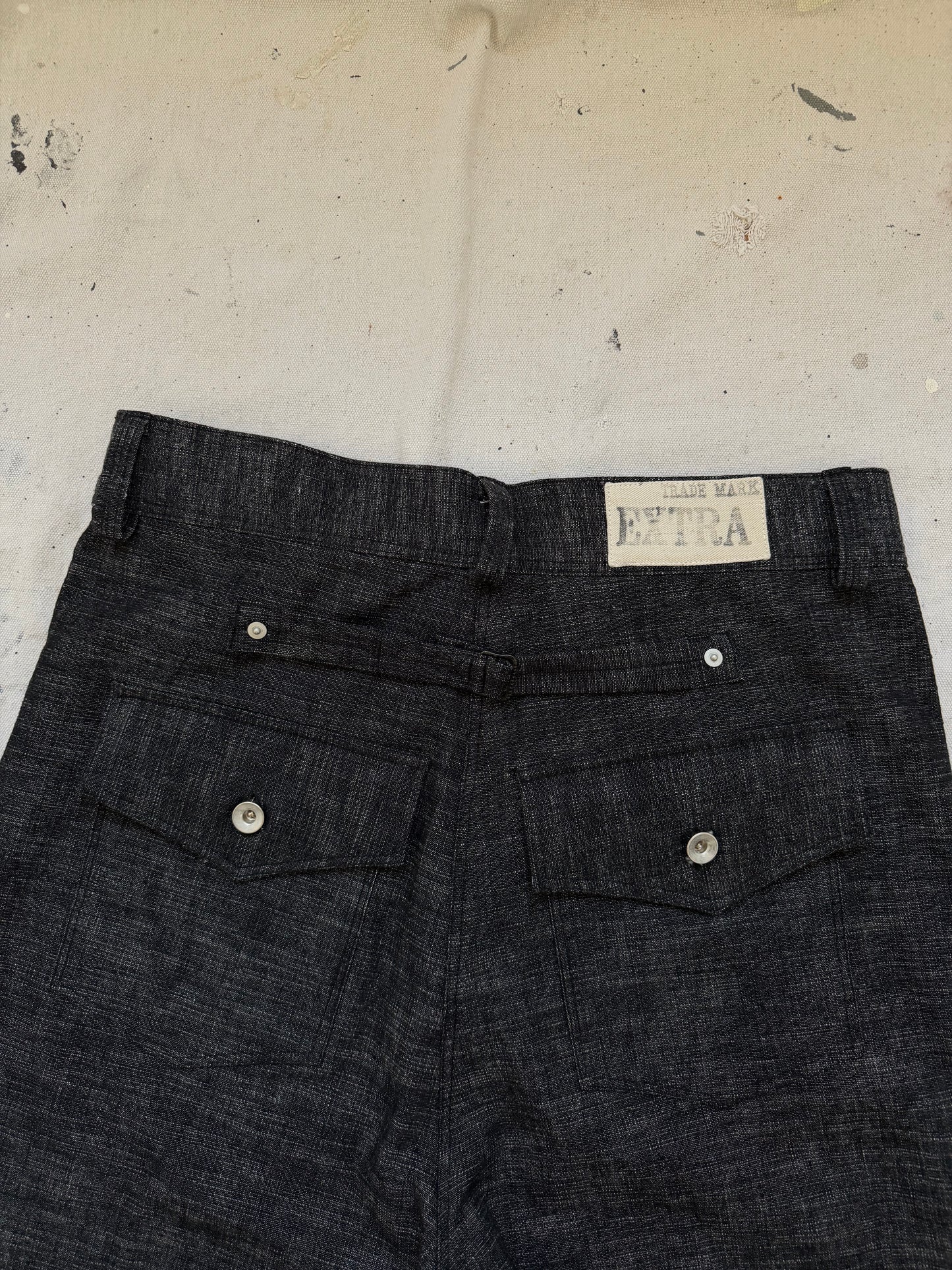 Slub Denim Buckleback Friskos [34x32]