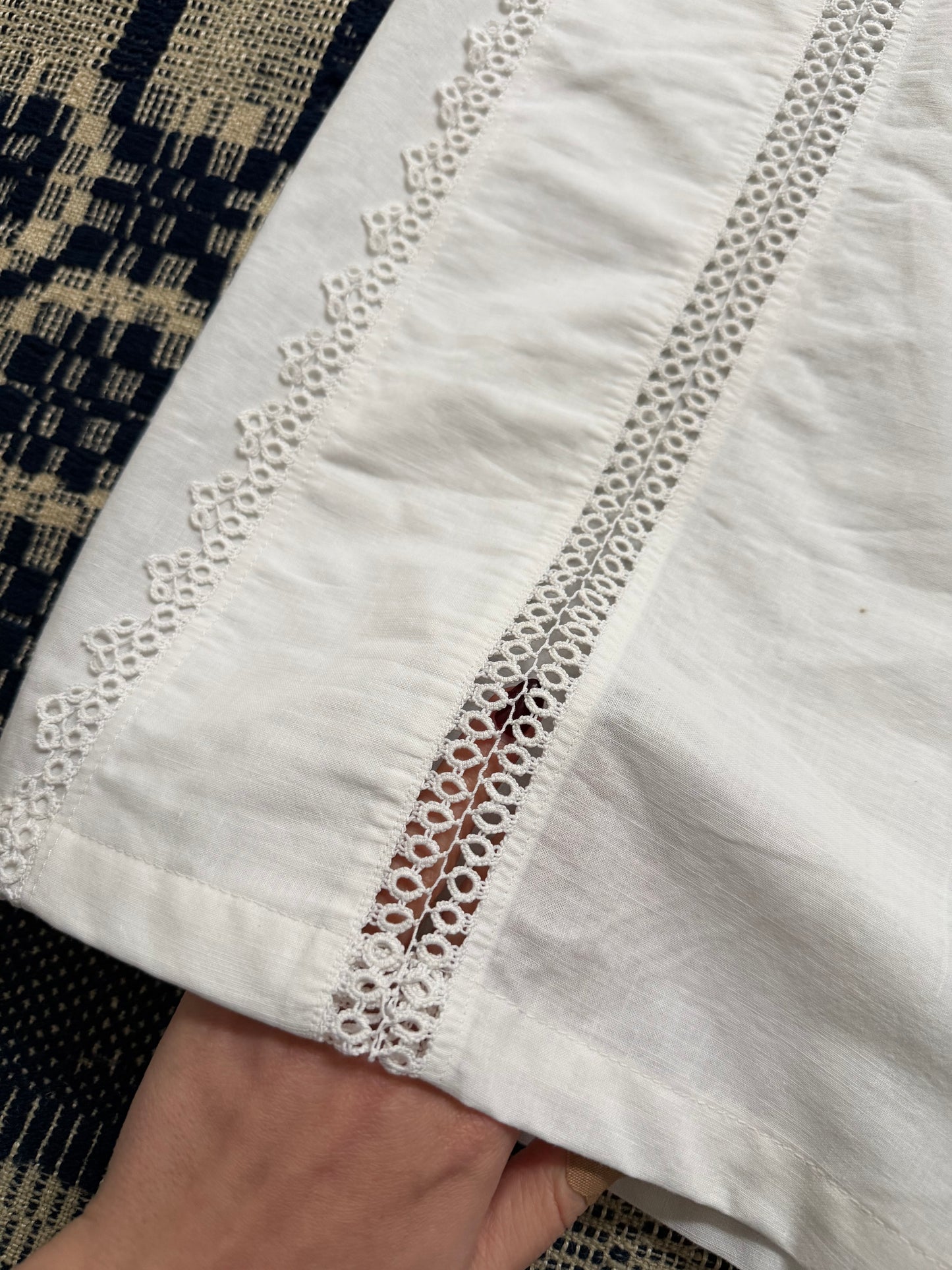 Crochet Stripe Bloomer Pants [S]