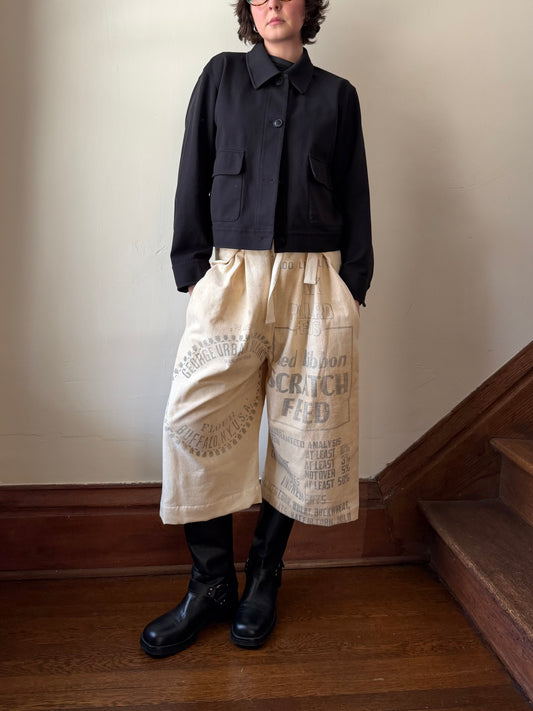 Feedsack Tie Culottes [One Size]