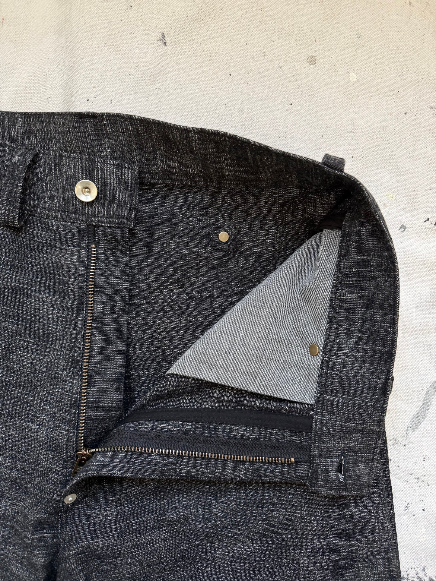 Slub Denim Buckleback Friskos [34x32]