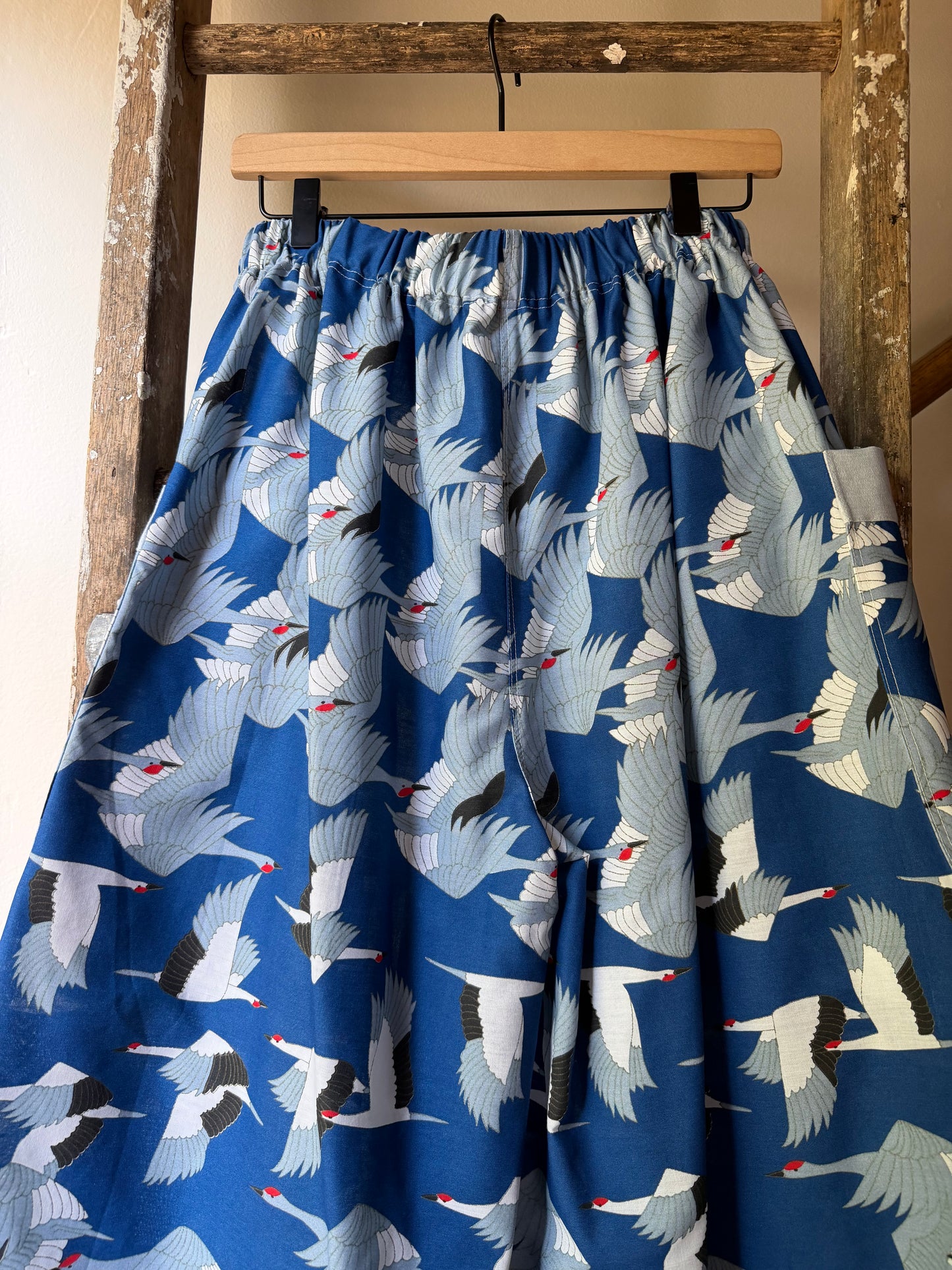 Crane Wide Leg Palazzo Pants [L]