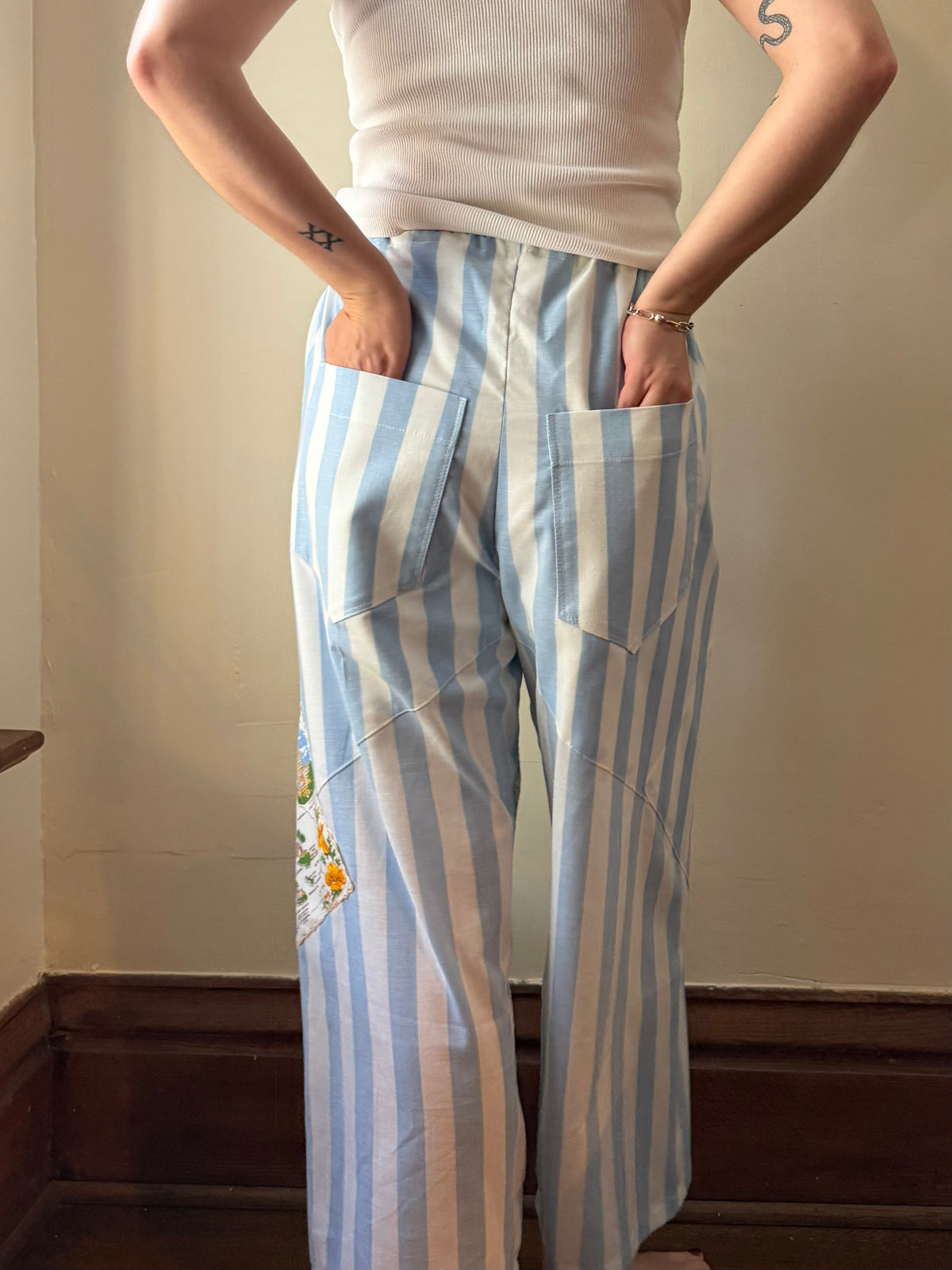 California Striped Beach Pants [OS]